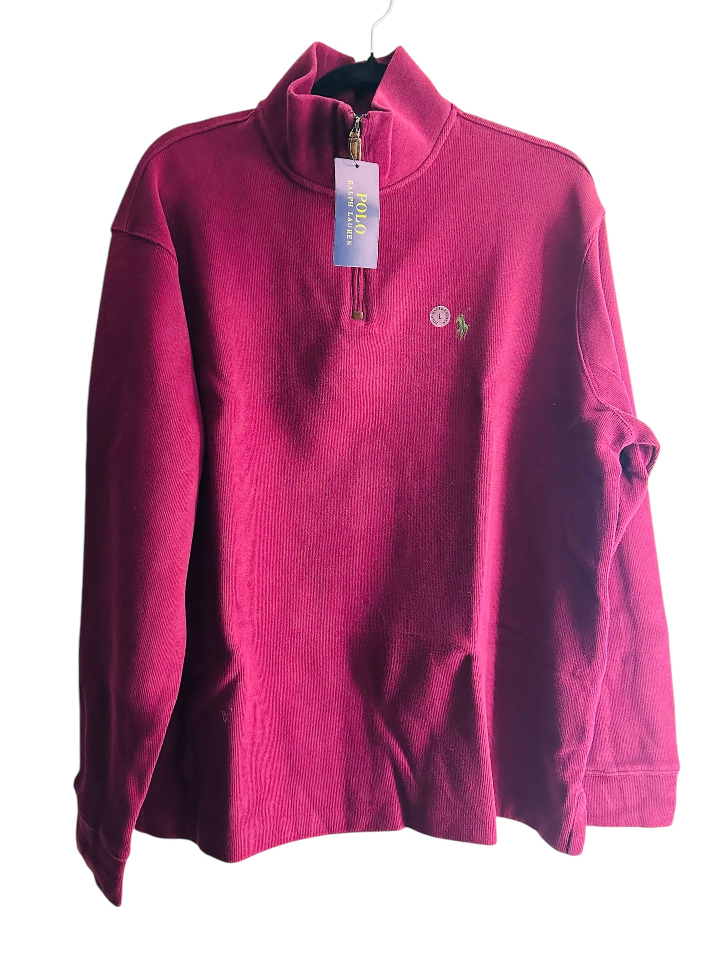 SUÉTER POLO RALPH LAUREN CON CREMALLERA TALLA “L”