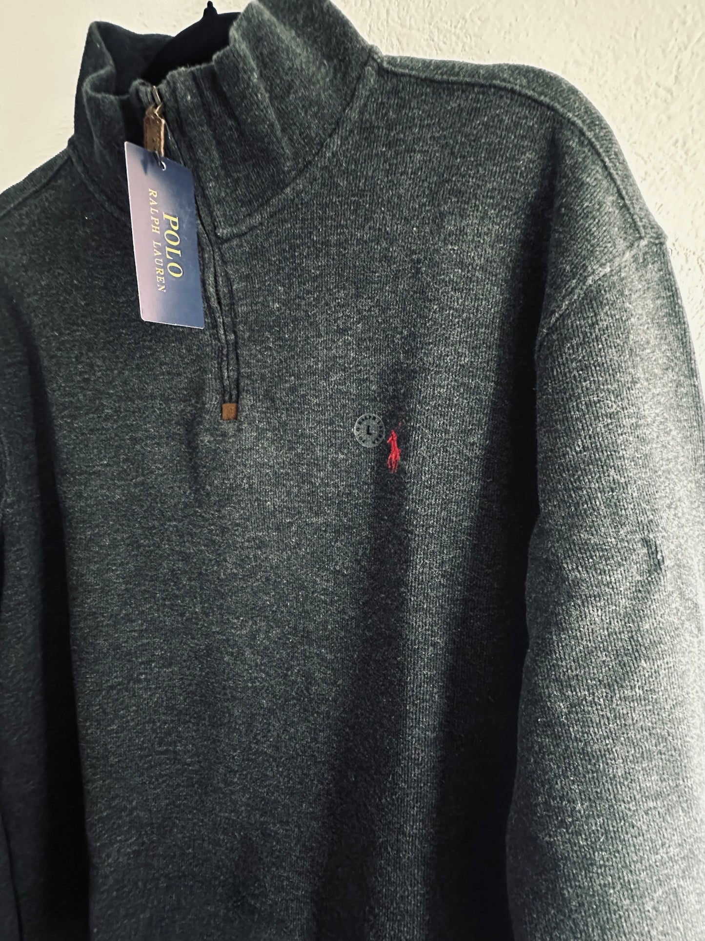 SUÉTER POLO RALPH LAUREN CON CREMALLERA TALLA “L”