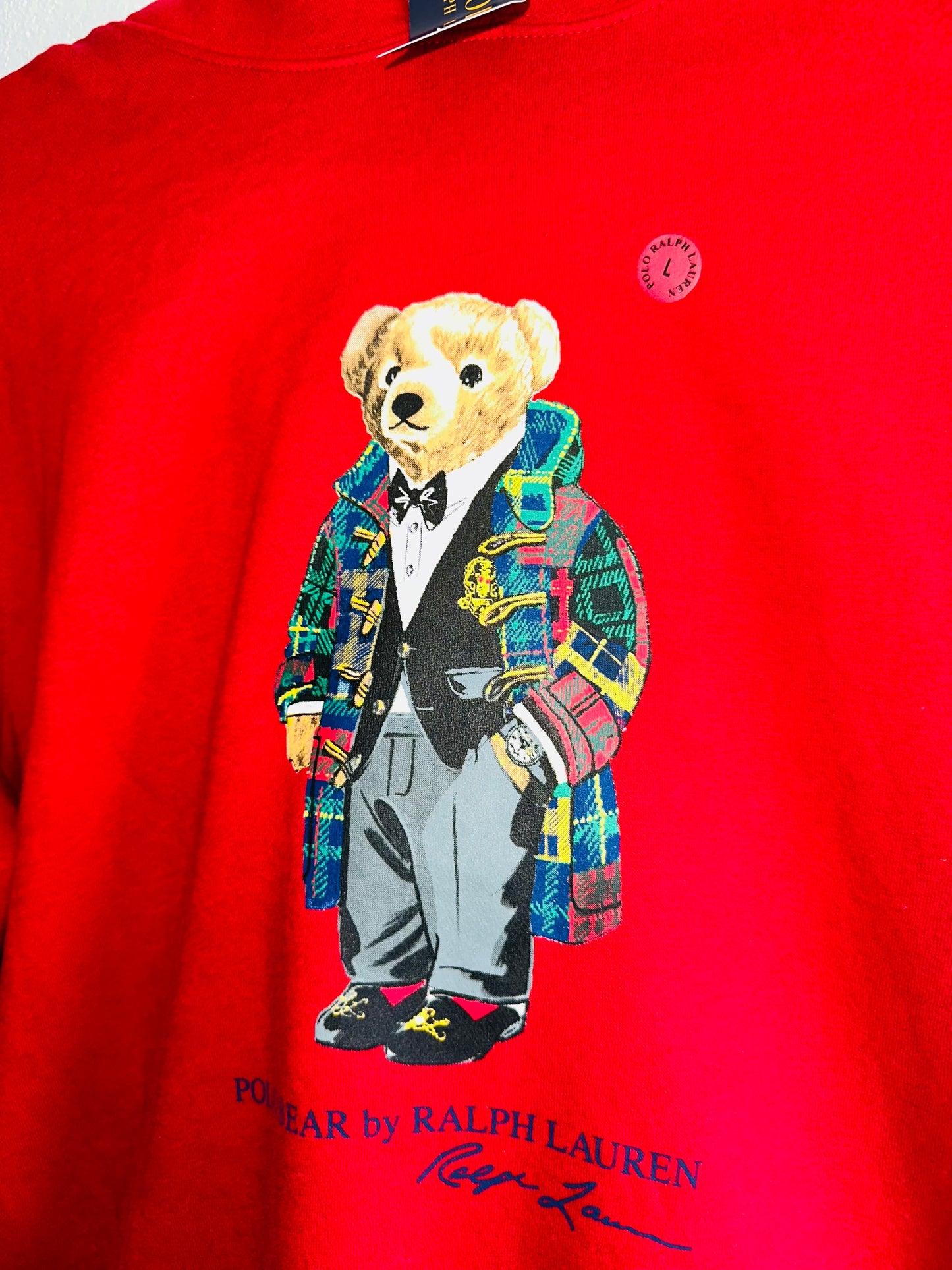 SUDADERA CON CAPUCHA POLO BEAR TALLA “L”