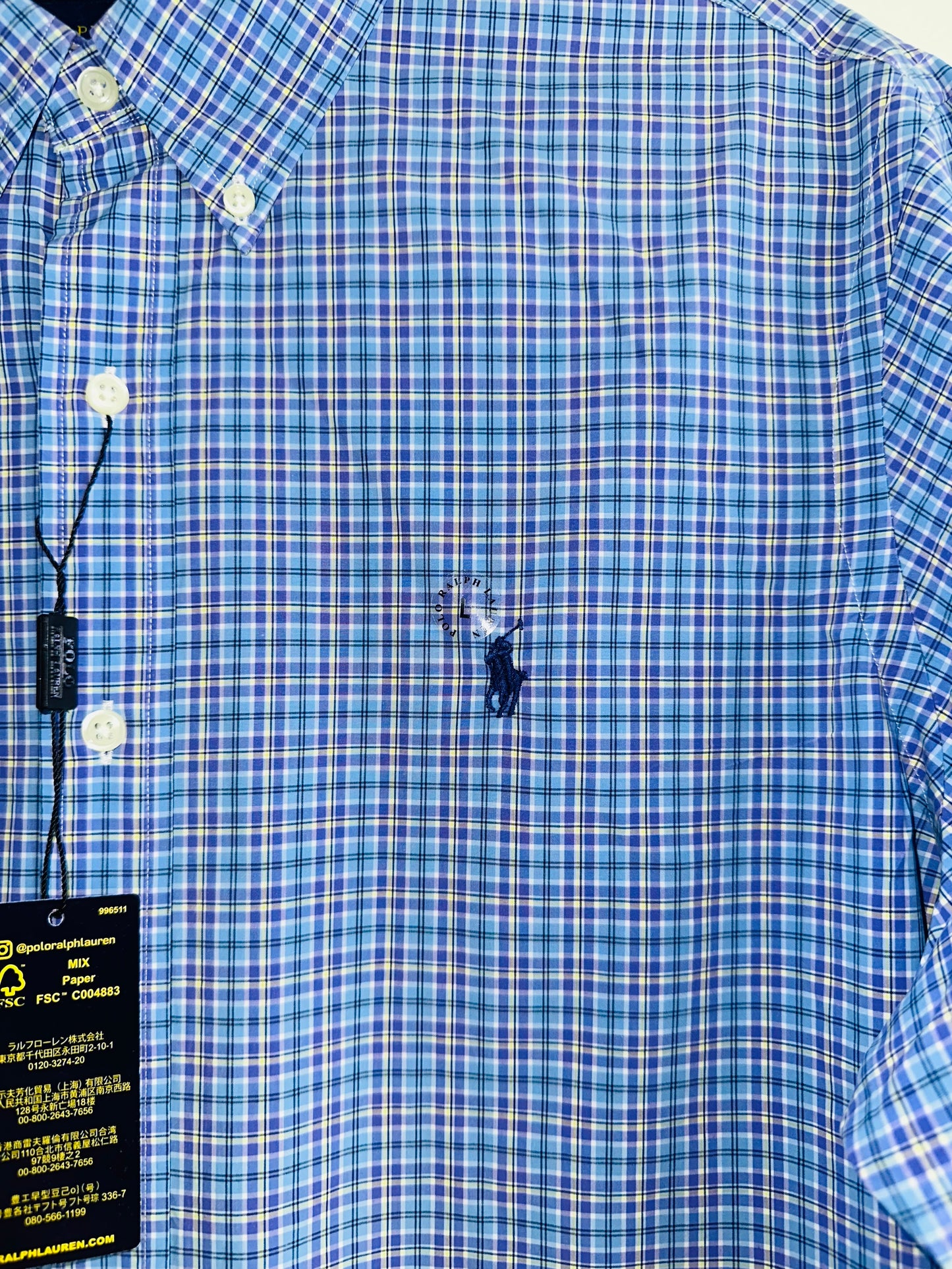 CAMISA POLO RALPH LAUREN TALLA “L” CLASSIC FIT