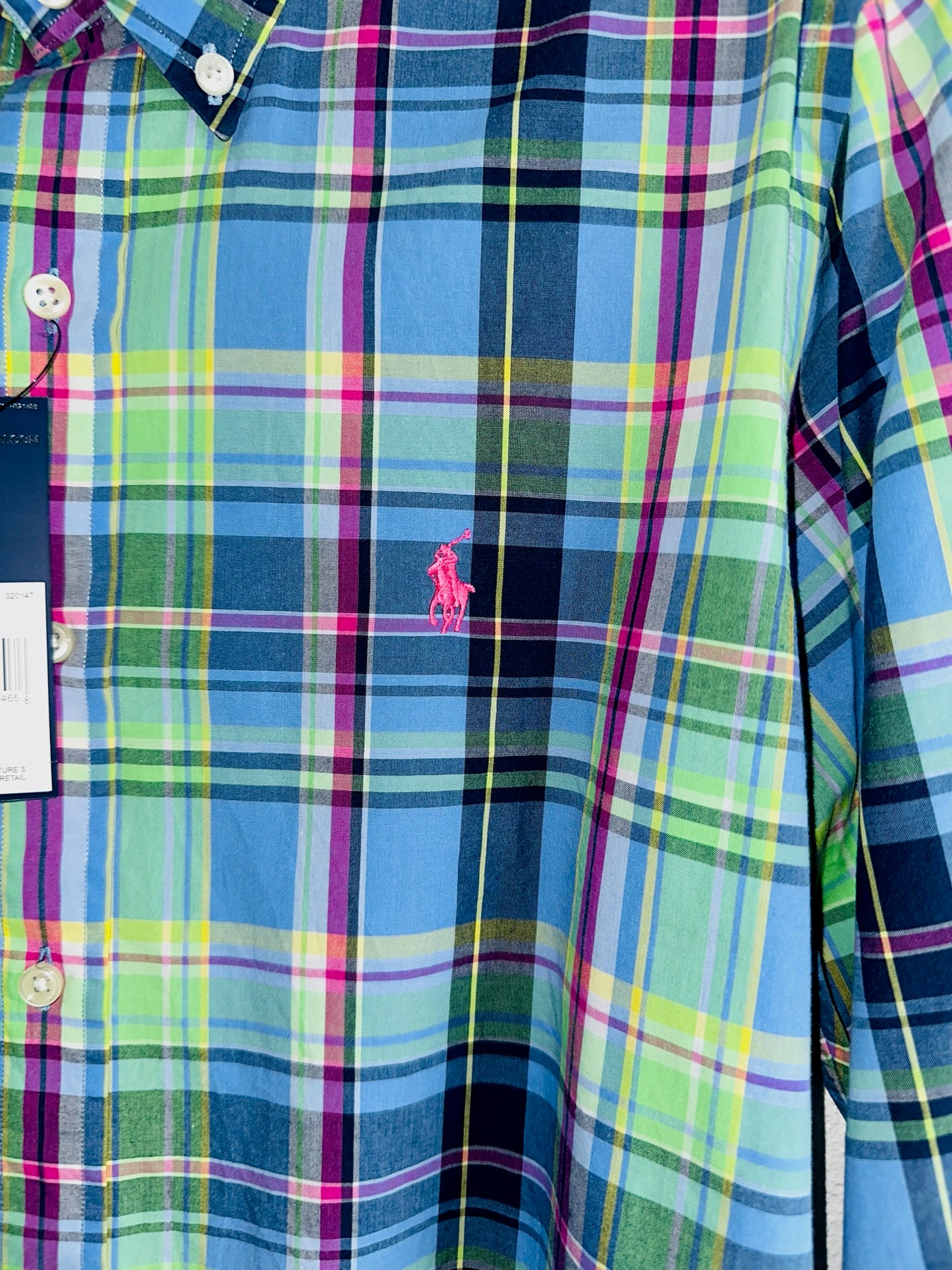 CAMISA POLO RALPH LAUREN TALLA “M “ CUSTOM FIT