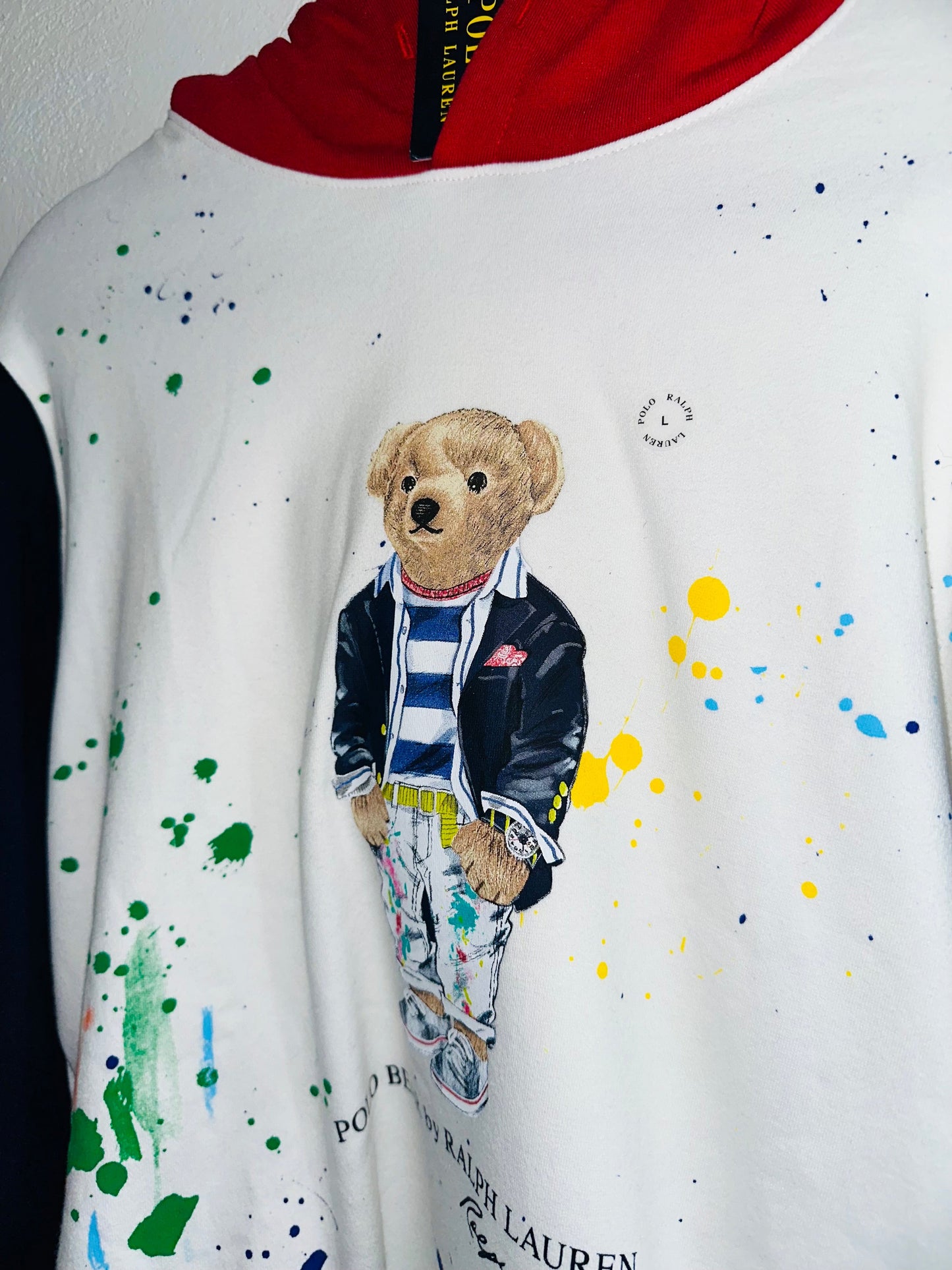 SUDADERA CON CAPUCHA POLO BEAR TALLA “L”