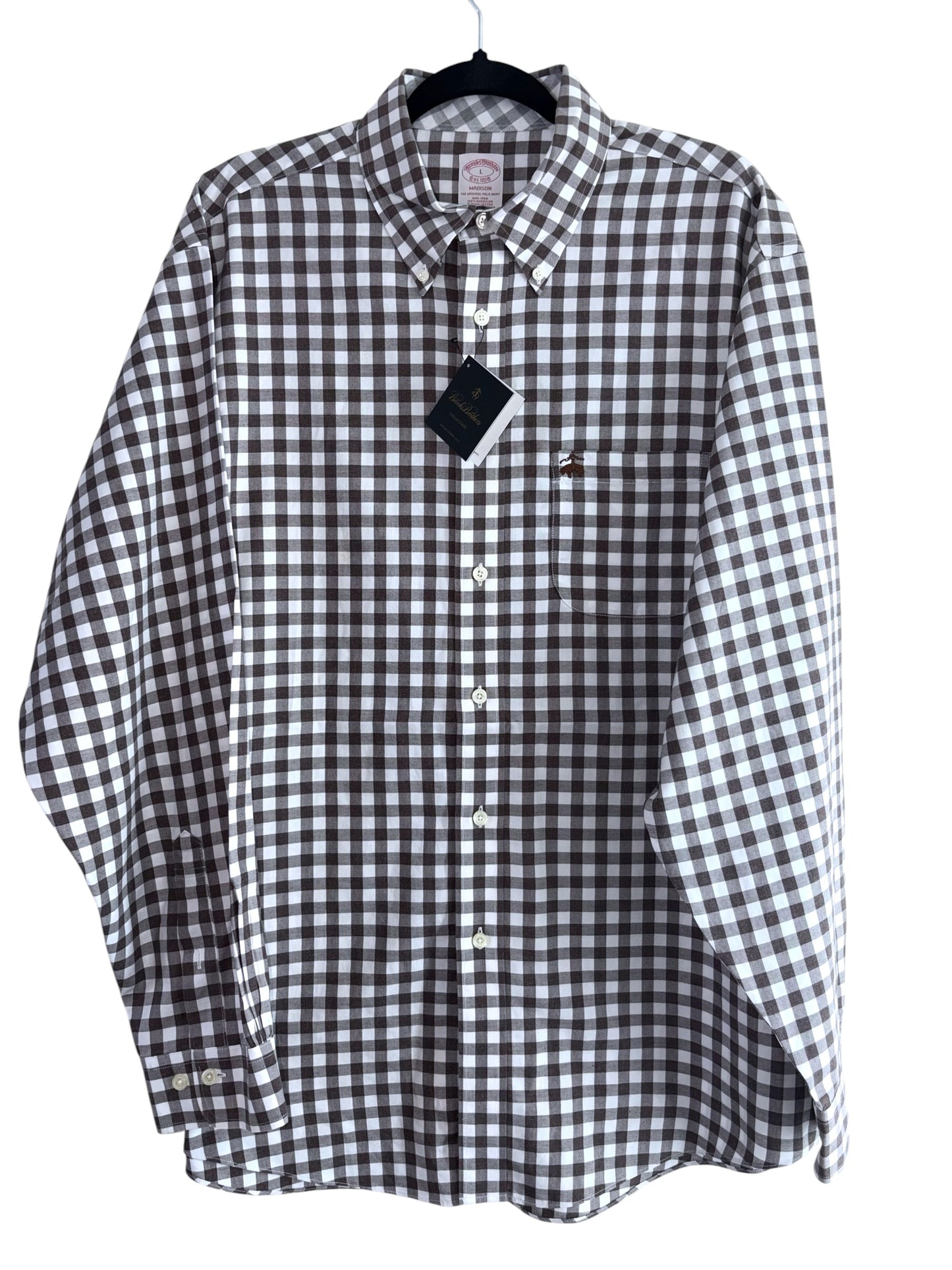 CAMISA BROOKS BROTHERS TALLA “L” MADISON ( amplia para talla XL)