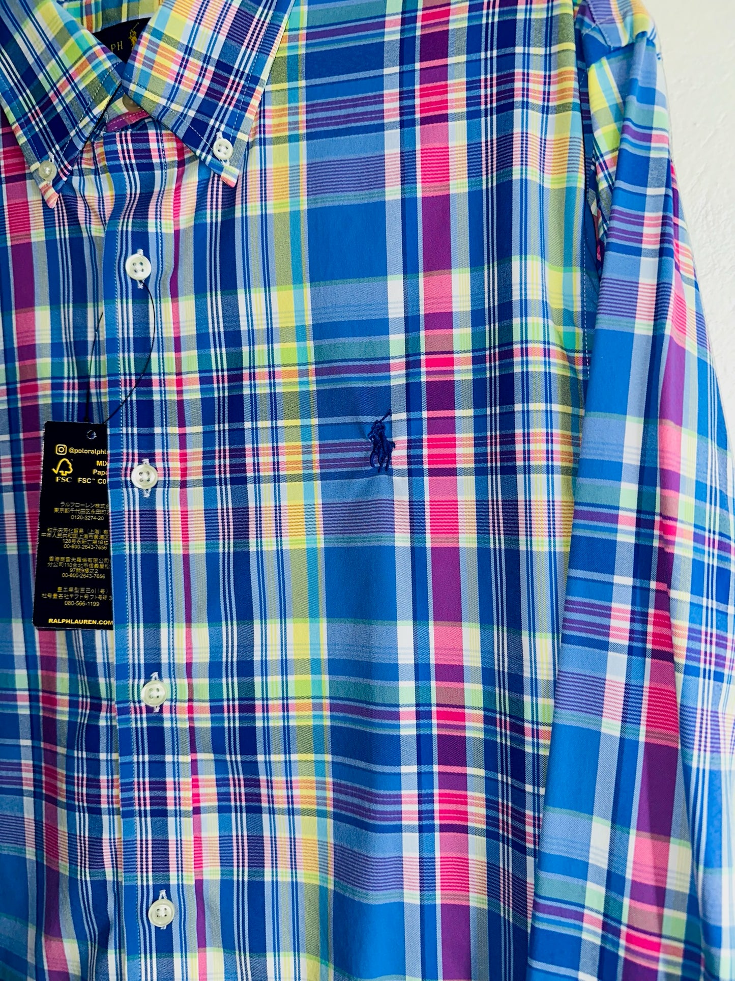 CAMISA POLO RALPH LAUREN TALLA “L” SLIM FIT PERFORMANCE