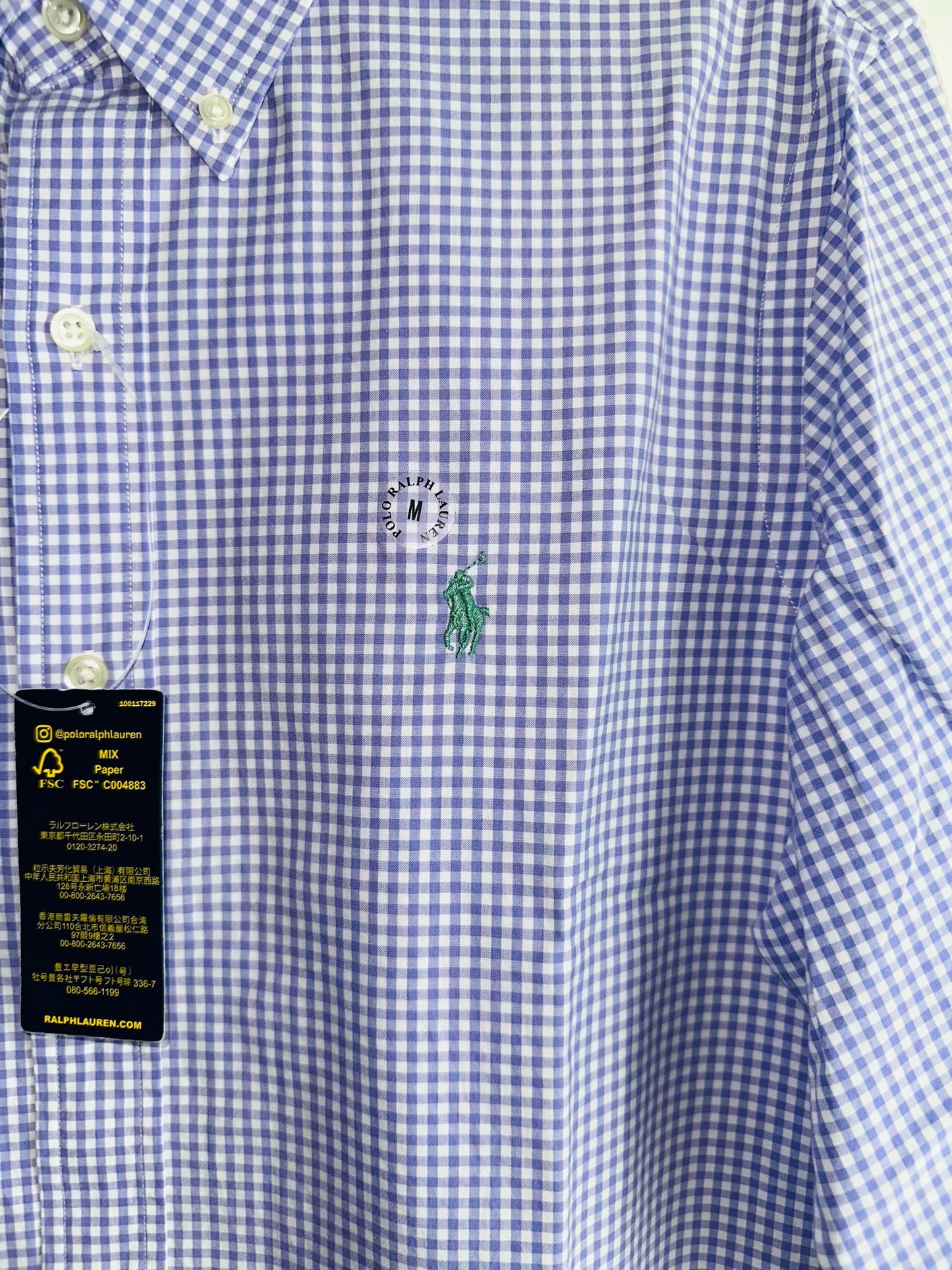CAMISA POLO RALPH LAUREN TALLA “M” CLASSIC FIT