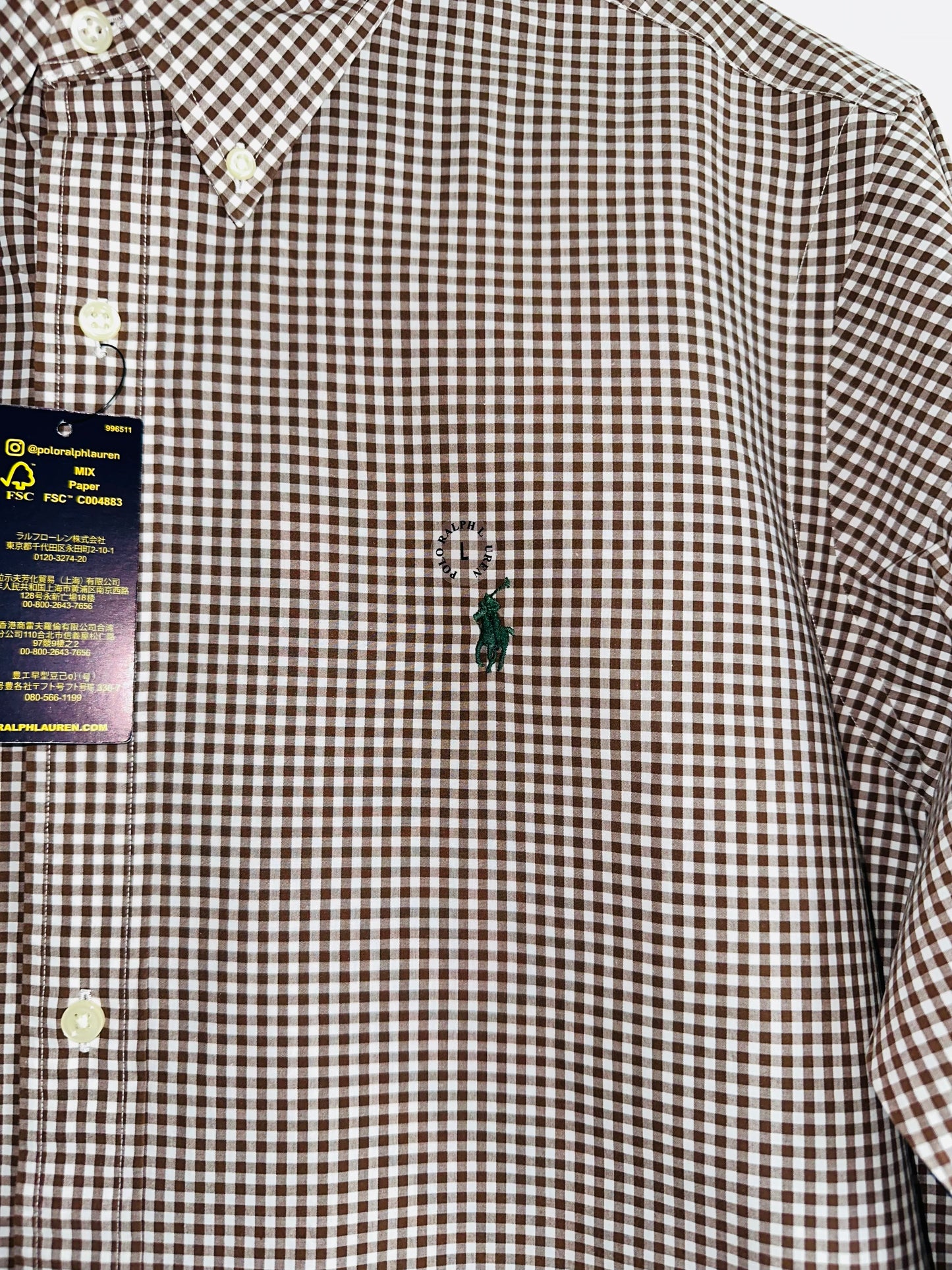 CAMISA POLO RALPH LAUREN TALLA “L” CLASSIC FIT