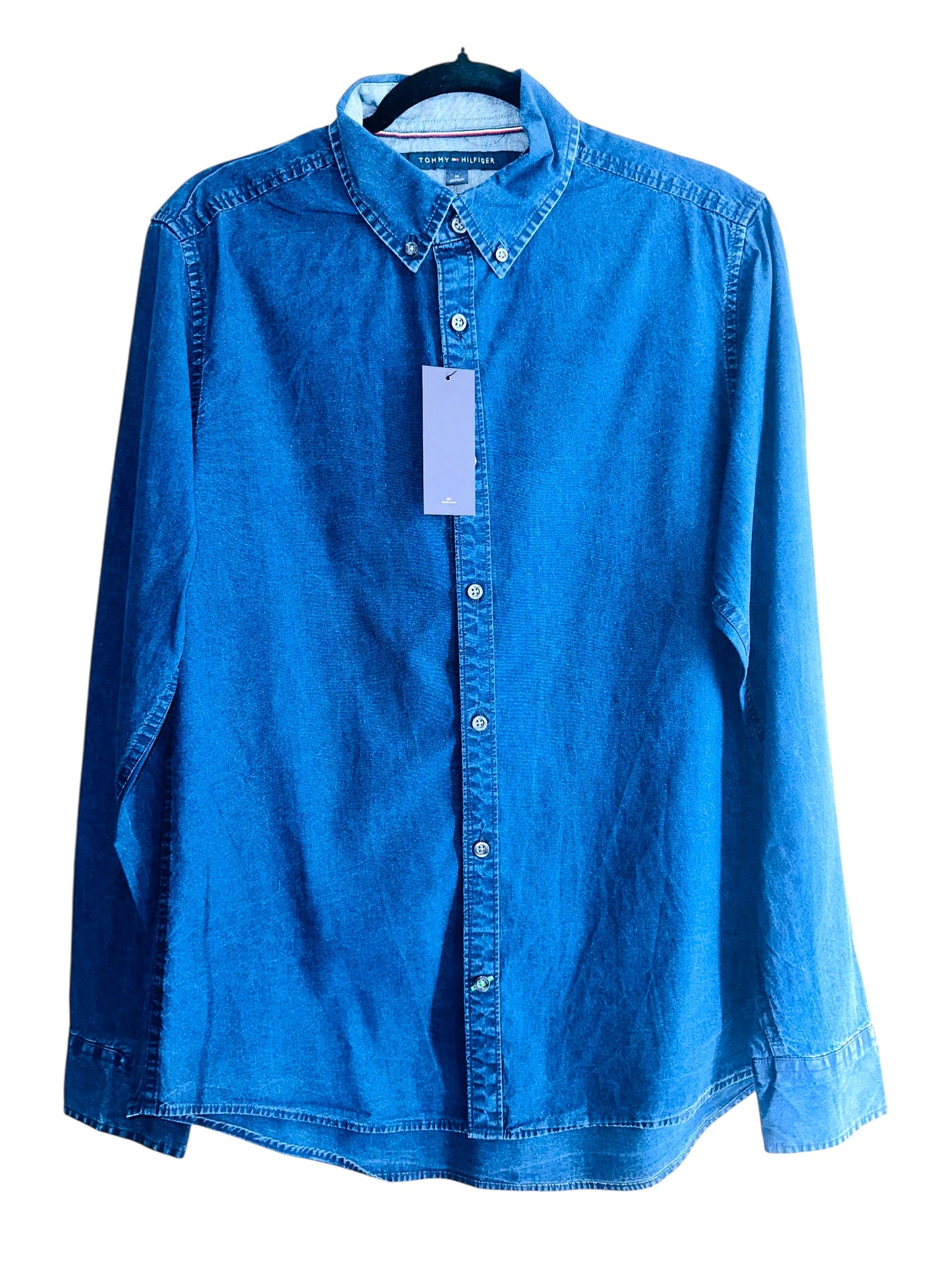 CAMISA TOMMY HILFIGER TALLA “M” NEW YORK FIT