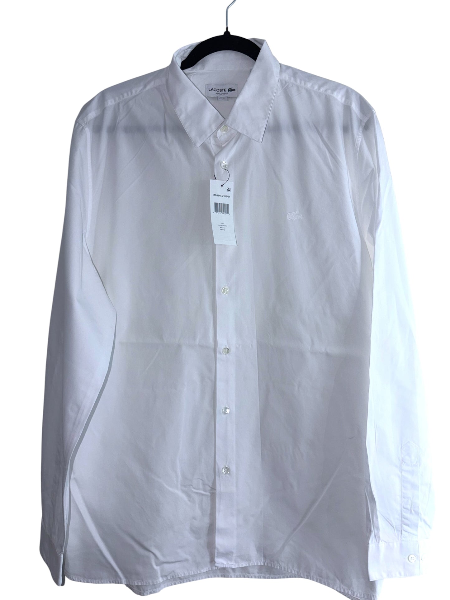 CAMISA LACOSTE TALLA “L” REGULAR FIT 17.5