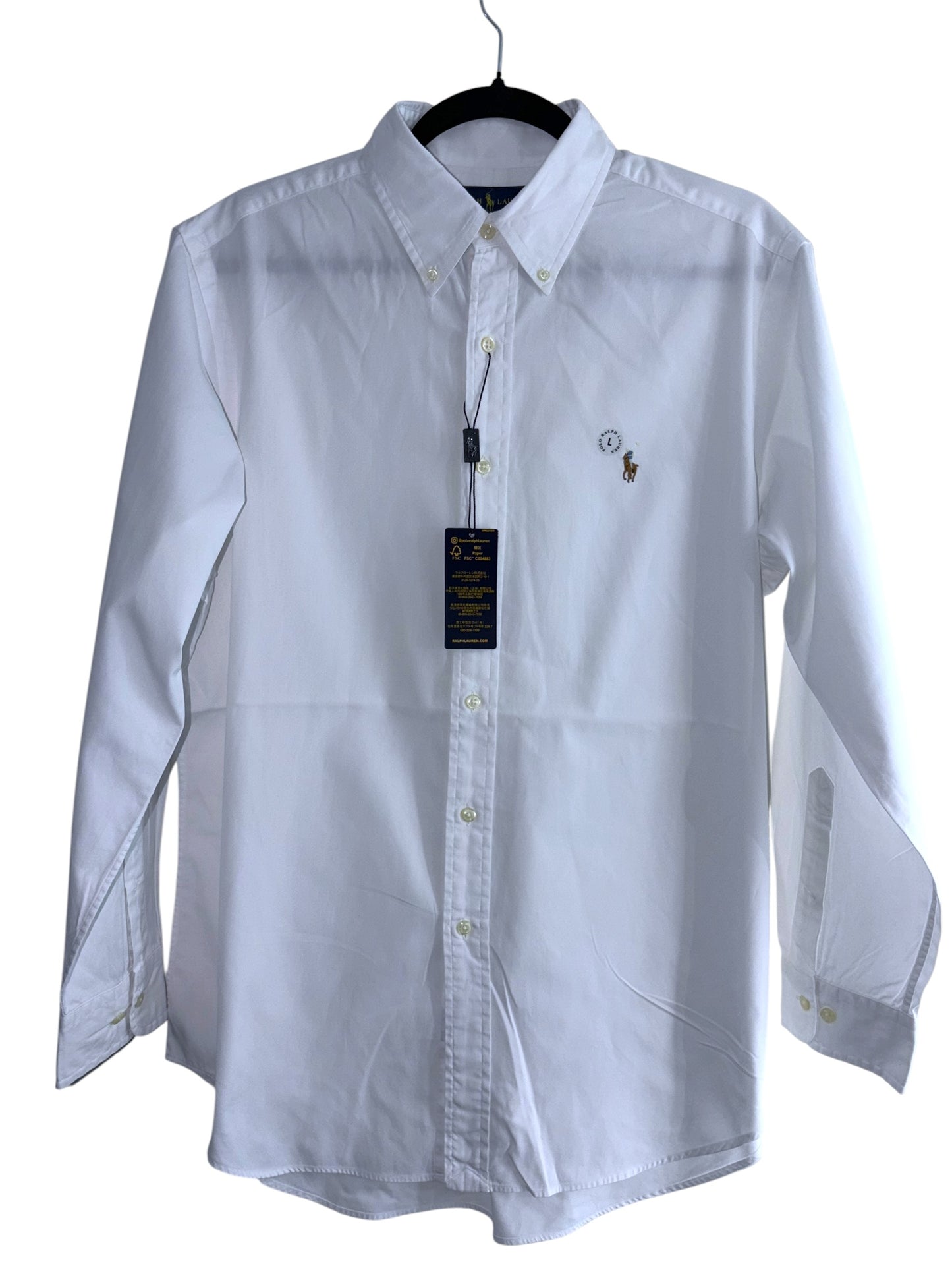 CAMISA POLO RALPH LAUREN TALLA “L” CLASSIC FIT 16-32/33