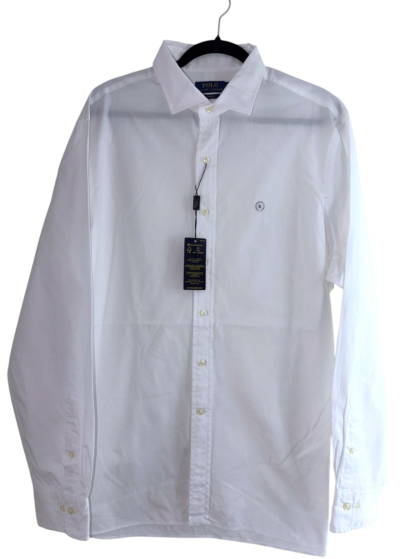 CAMISA POLO RALPH LAUREN TALLA “XL” SLIM FIT 17-1/2-36/37
