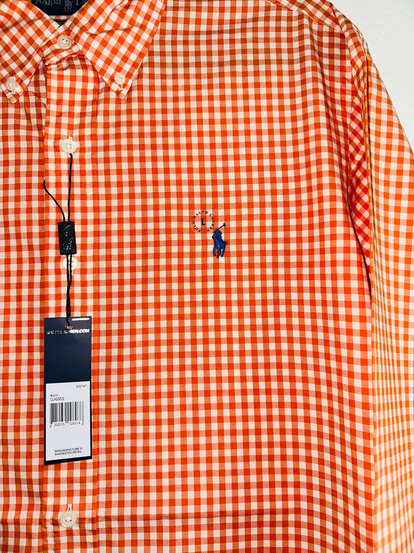CAMISA POLO RALPH LAUREN TALLA “L” CUSTOM FIT