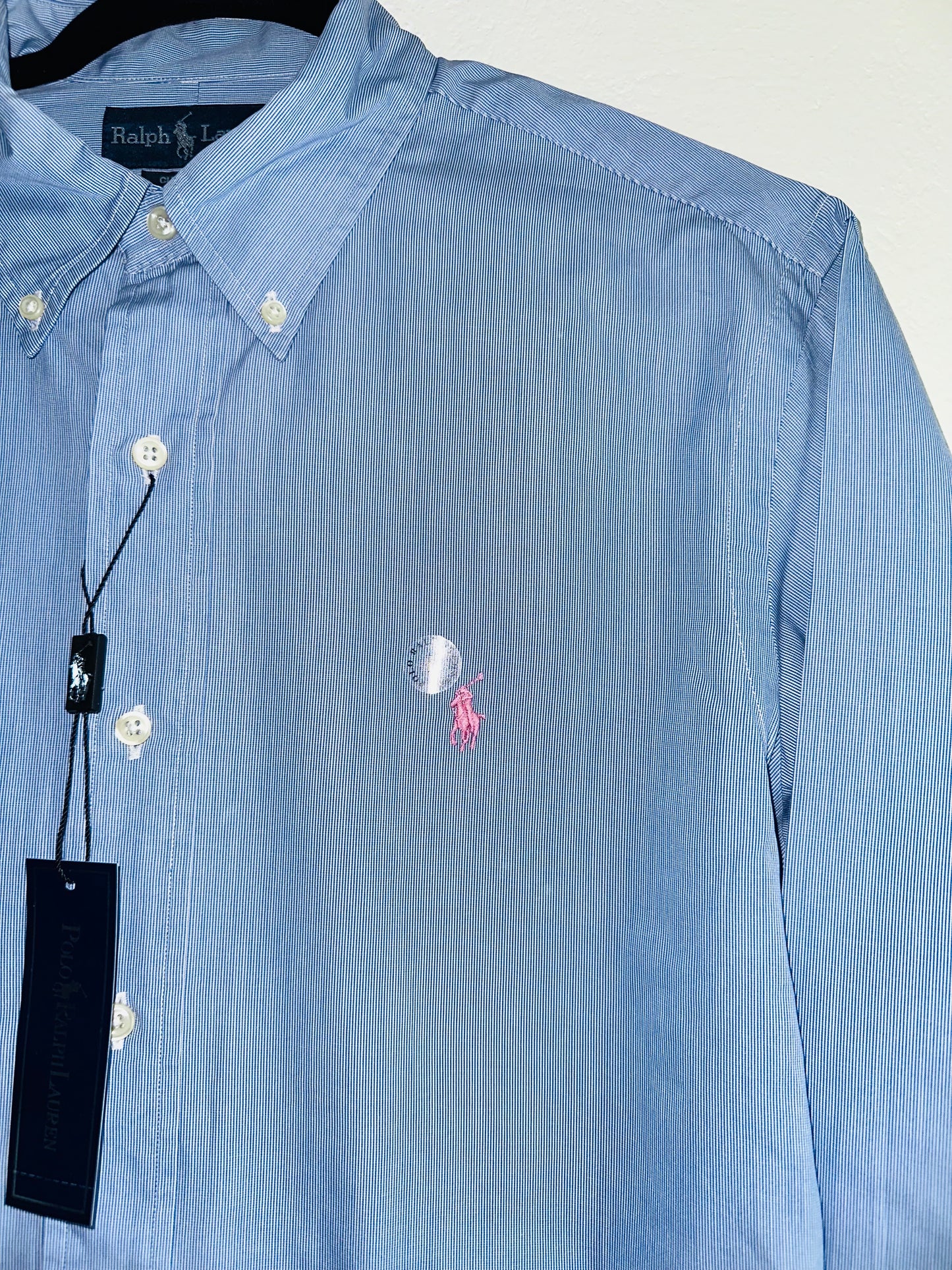 CAMISA POLO RALPH LAUREN TALLA “L” CUSTOM FIT 16-32/33