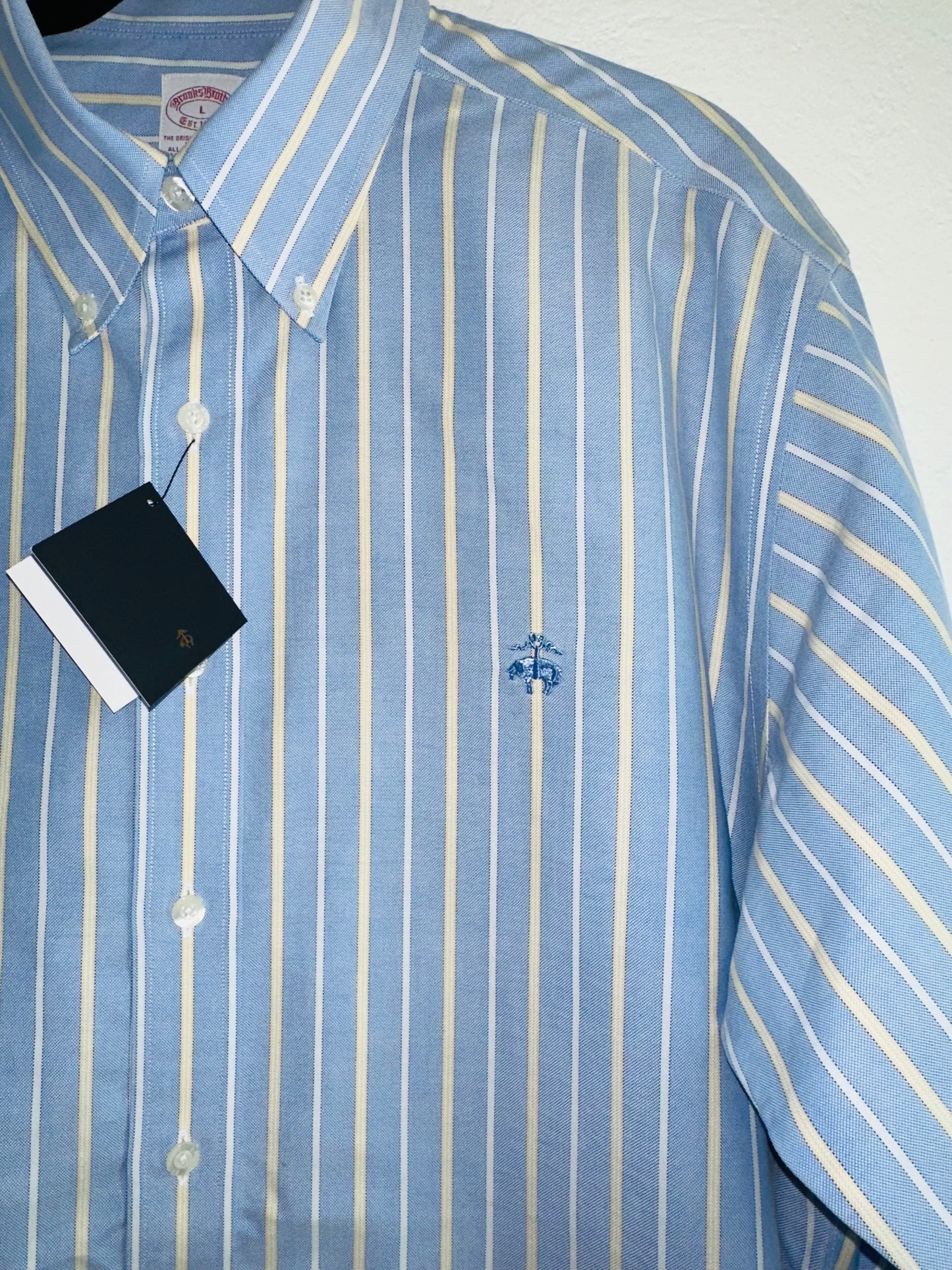 CAMISA BROOKS BROTHERS TALLA “L” MADISON (AMPLIA PARA XL)