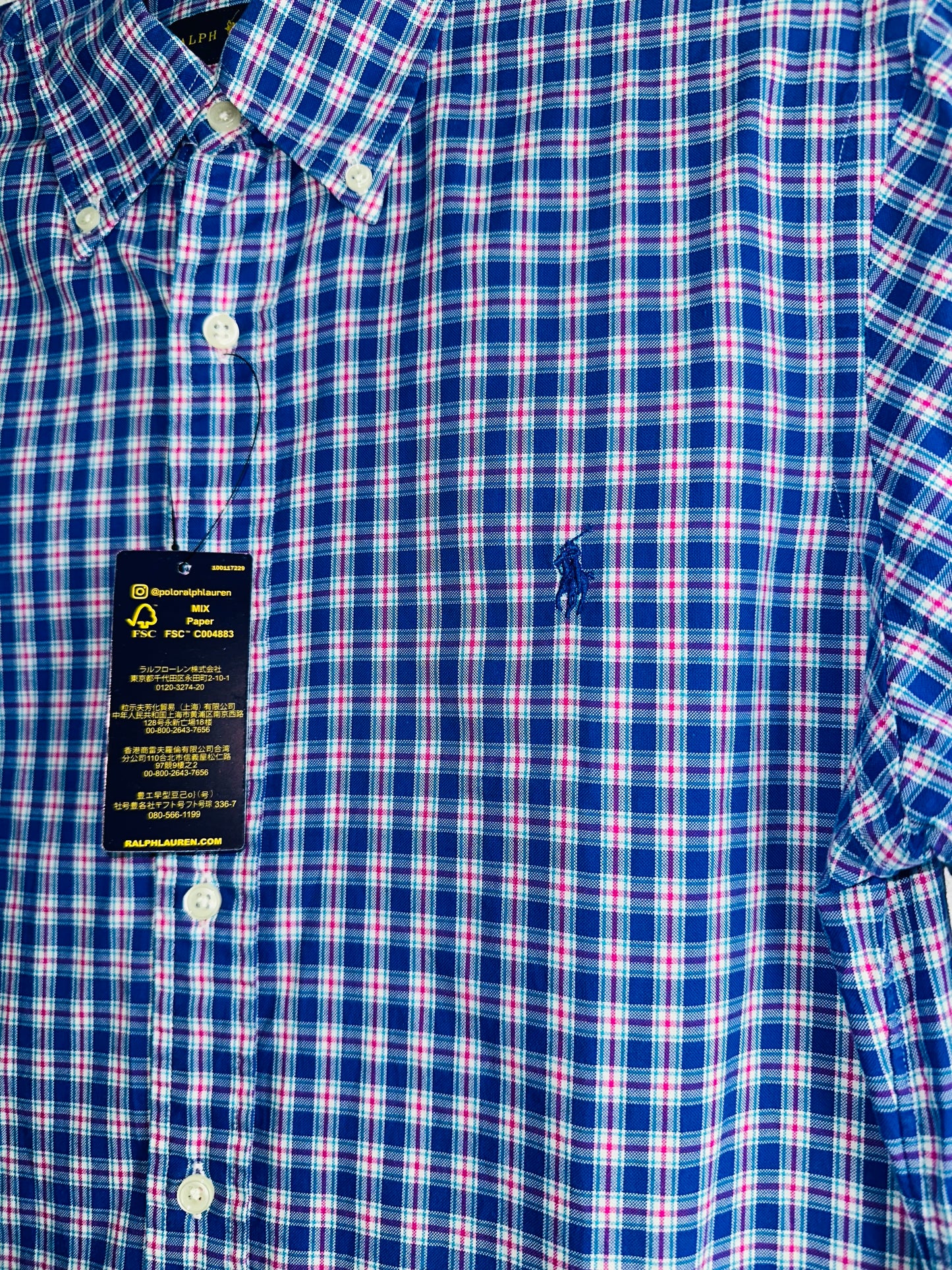 CAMISA POLO RALPH LAUREN TALLA “S” CLASSIC FIT