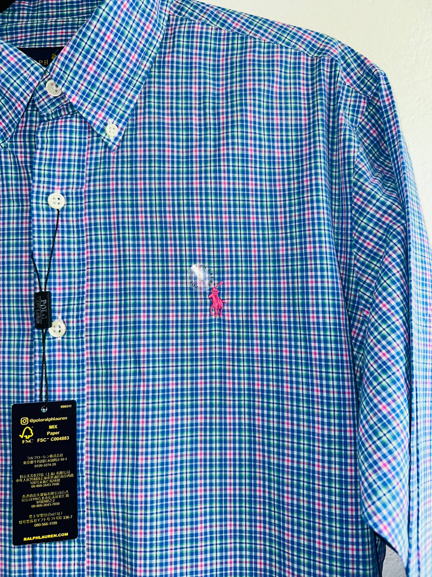 CAMISA POLO RALPH LAUREN TALLA “L” CLASSIC FIT