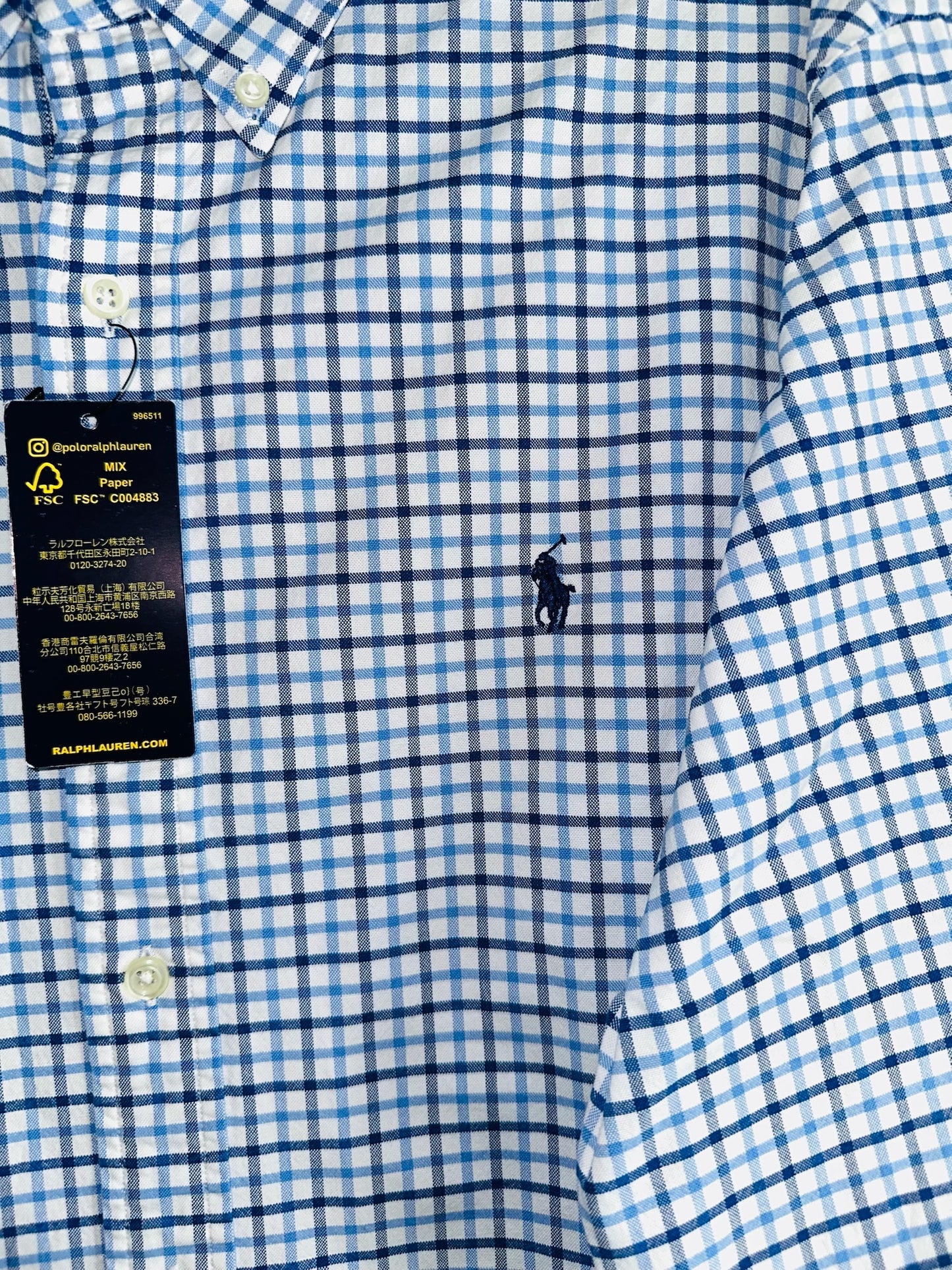 CAMISA POLO RALPH LAUREN TALLA “L” SLIM FIT