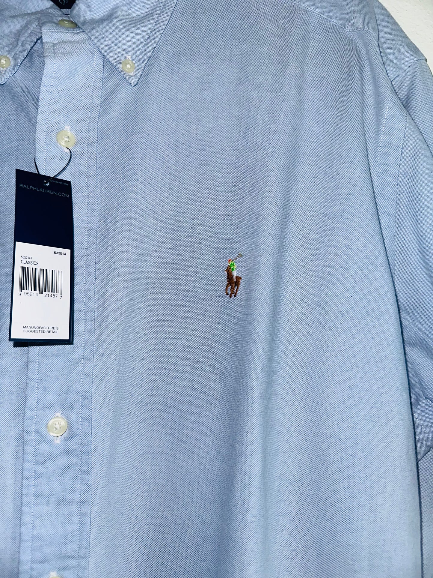 CAMISA POLO RALPH LAUREN TALLA “L” CLASSIC FIT