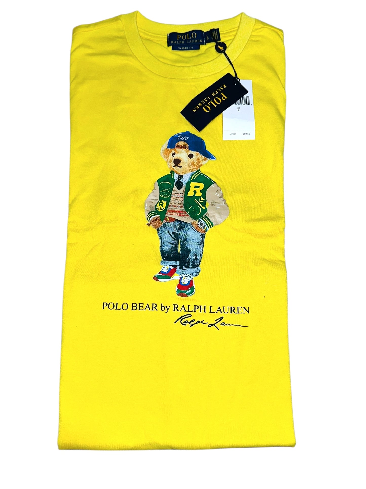 PLAYERA POLO BEAR TALLA “L” CLASSIC FIT