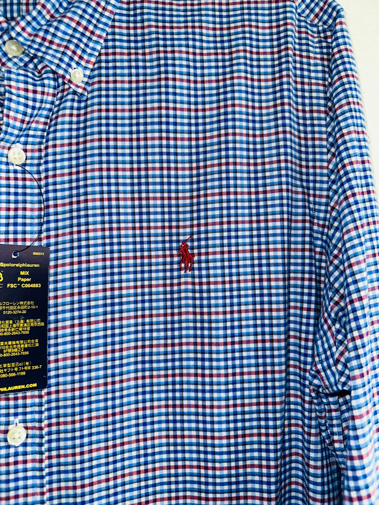 CAMISA POLO RALPH LAUREN TALLA “L” CLASSIC FIT