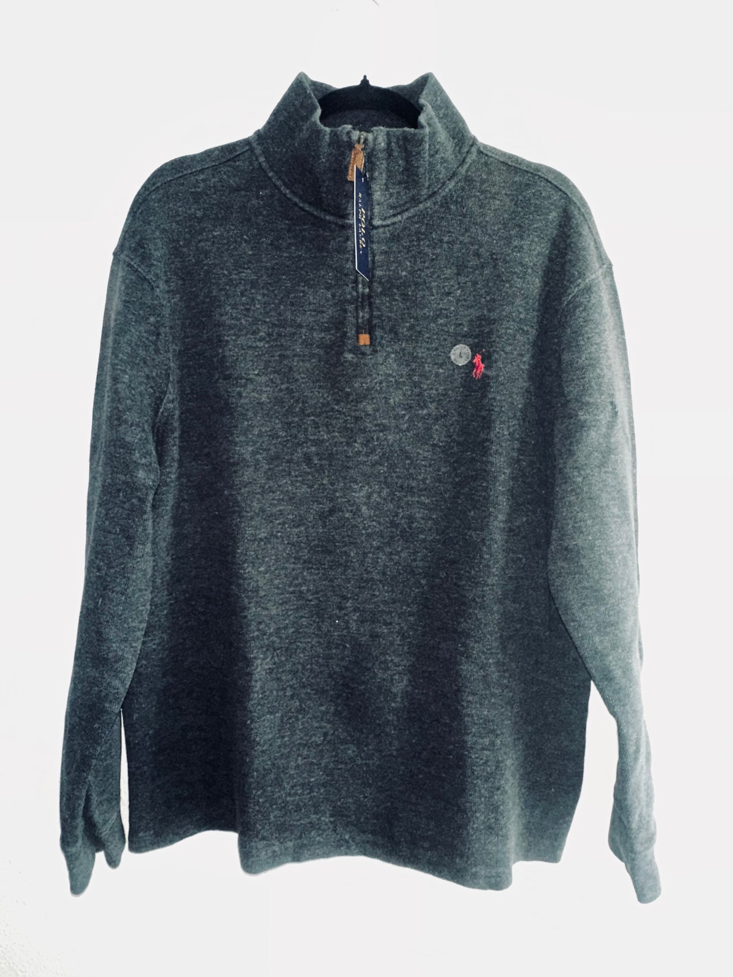 SUÉTER POLO RALPH LAUREN CON CREMALLERA TALLA “L”