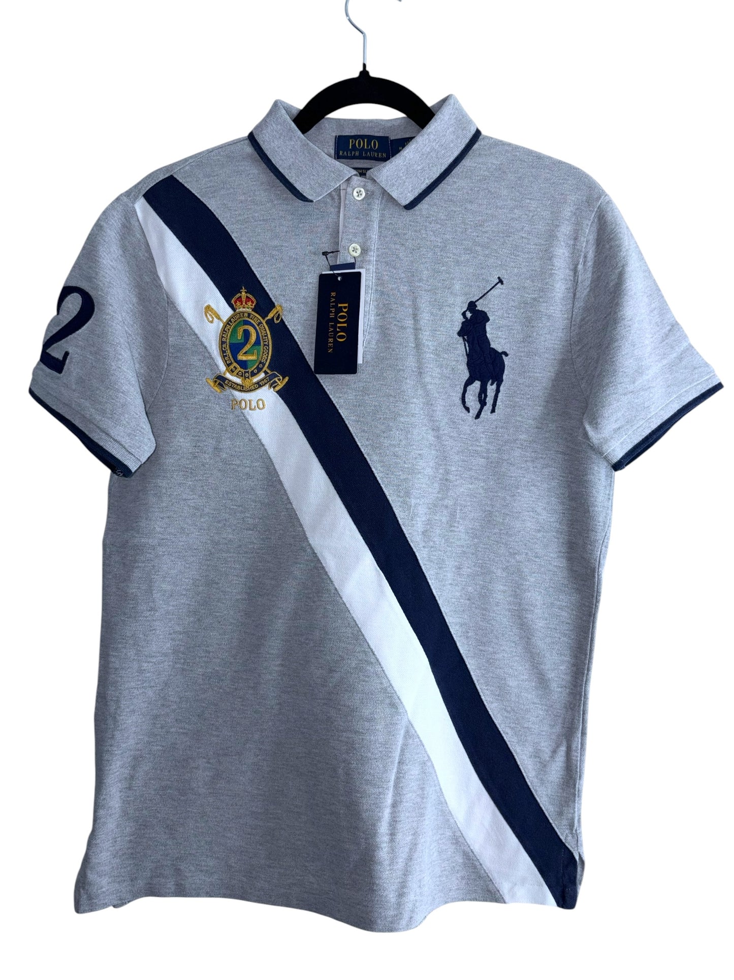 PLAYERA POLO RALPH LAUREN TALLA “M” CUSTOM SLIM FIT