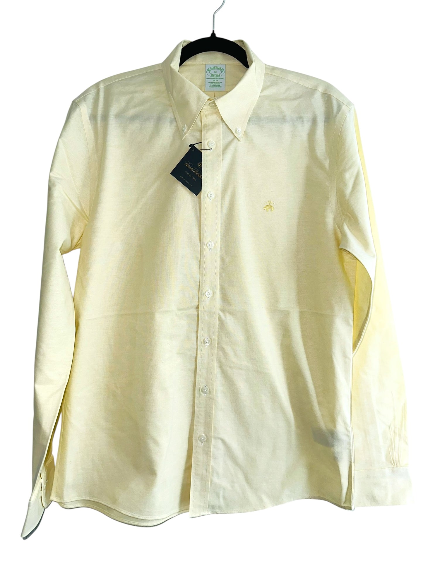 CAMISA BROOKS BROTHERS TALLA “M” MILANO SLIM FIT