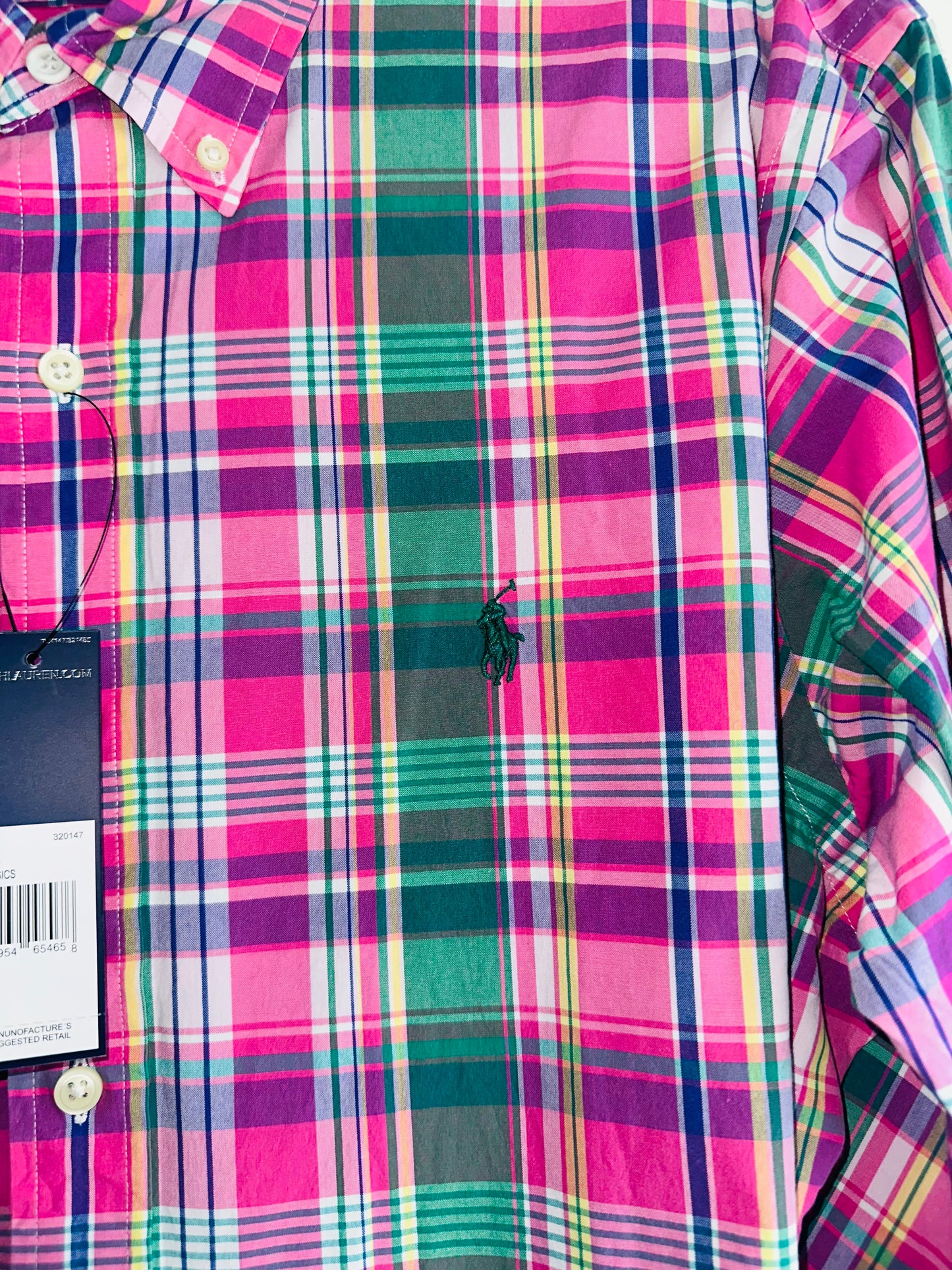 CAMISA POLO RALPH LAUREN TALLA “L” CUSTOM FIT