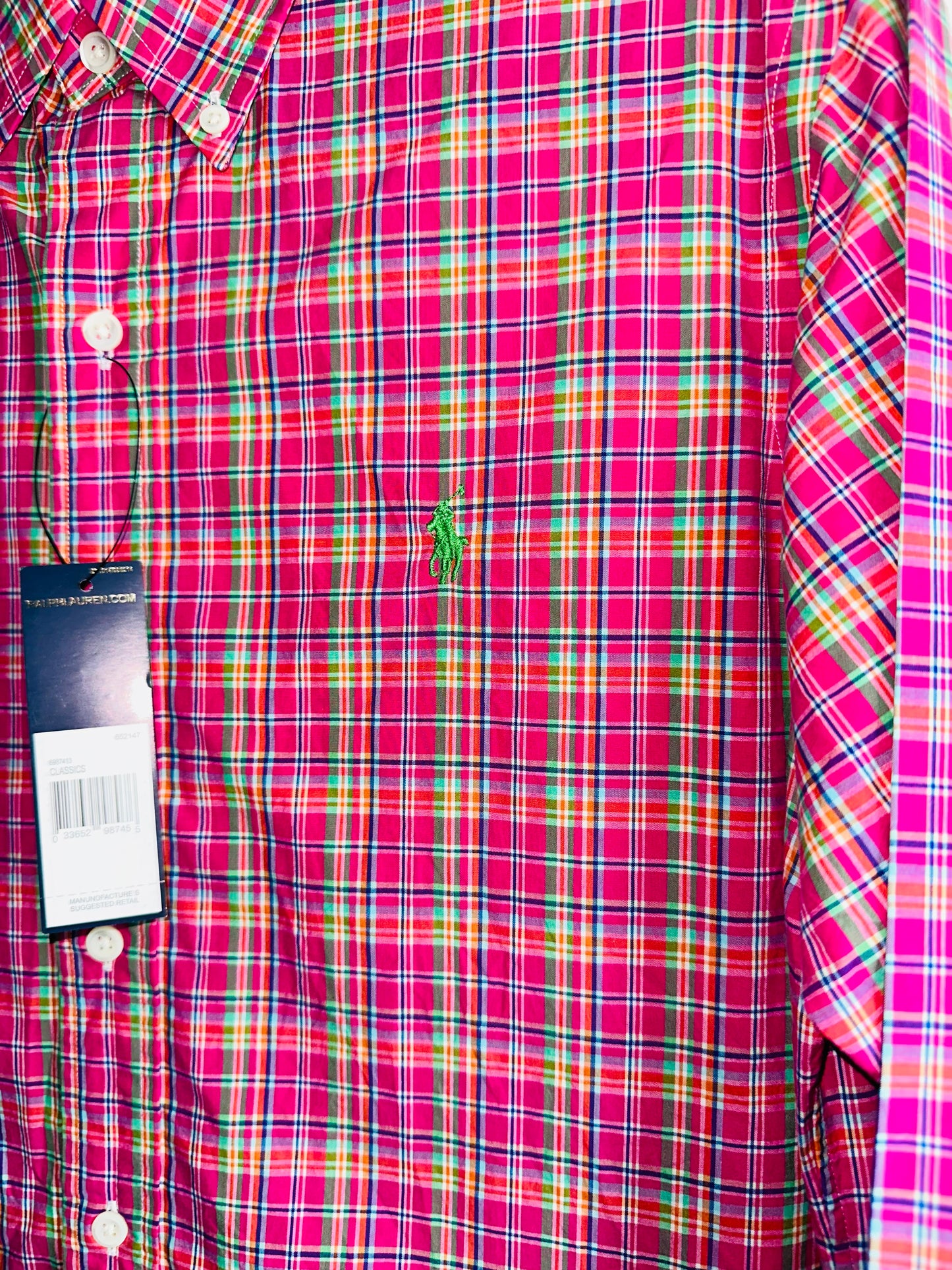 CAMISA POLO RALPH LAUREN TALLA “S” CLASSIC FIT