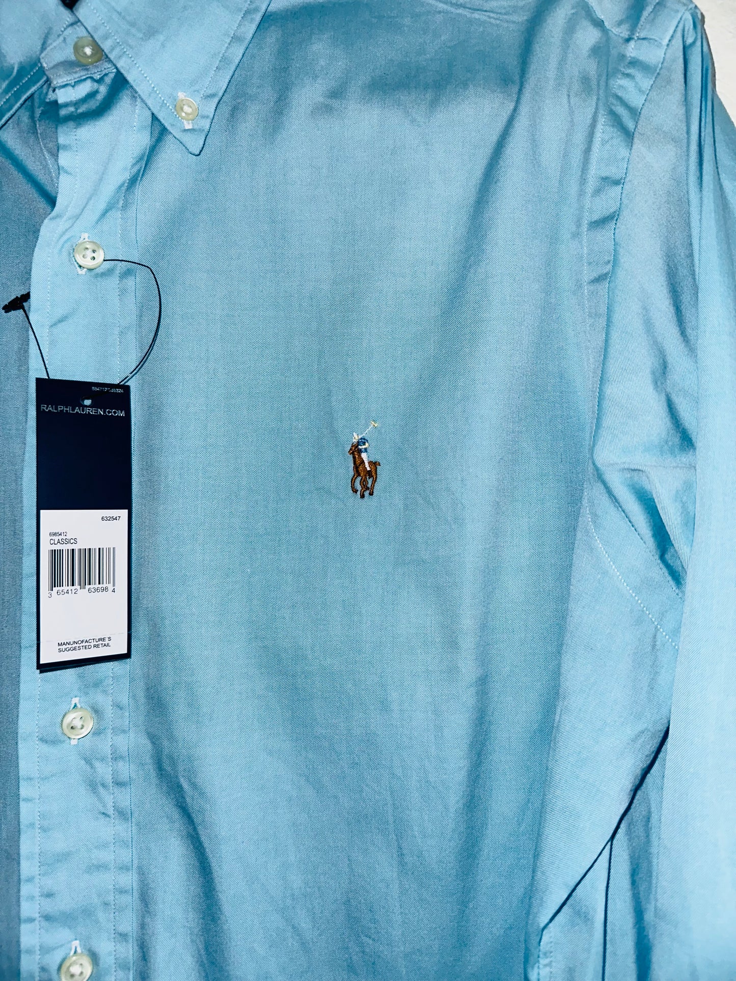 CAMISA POLO RALPH LAUREN TALLA “L” CLASSIC FIT 16-32/33