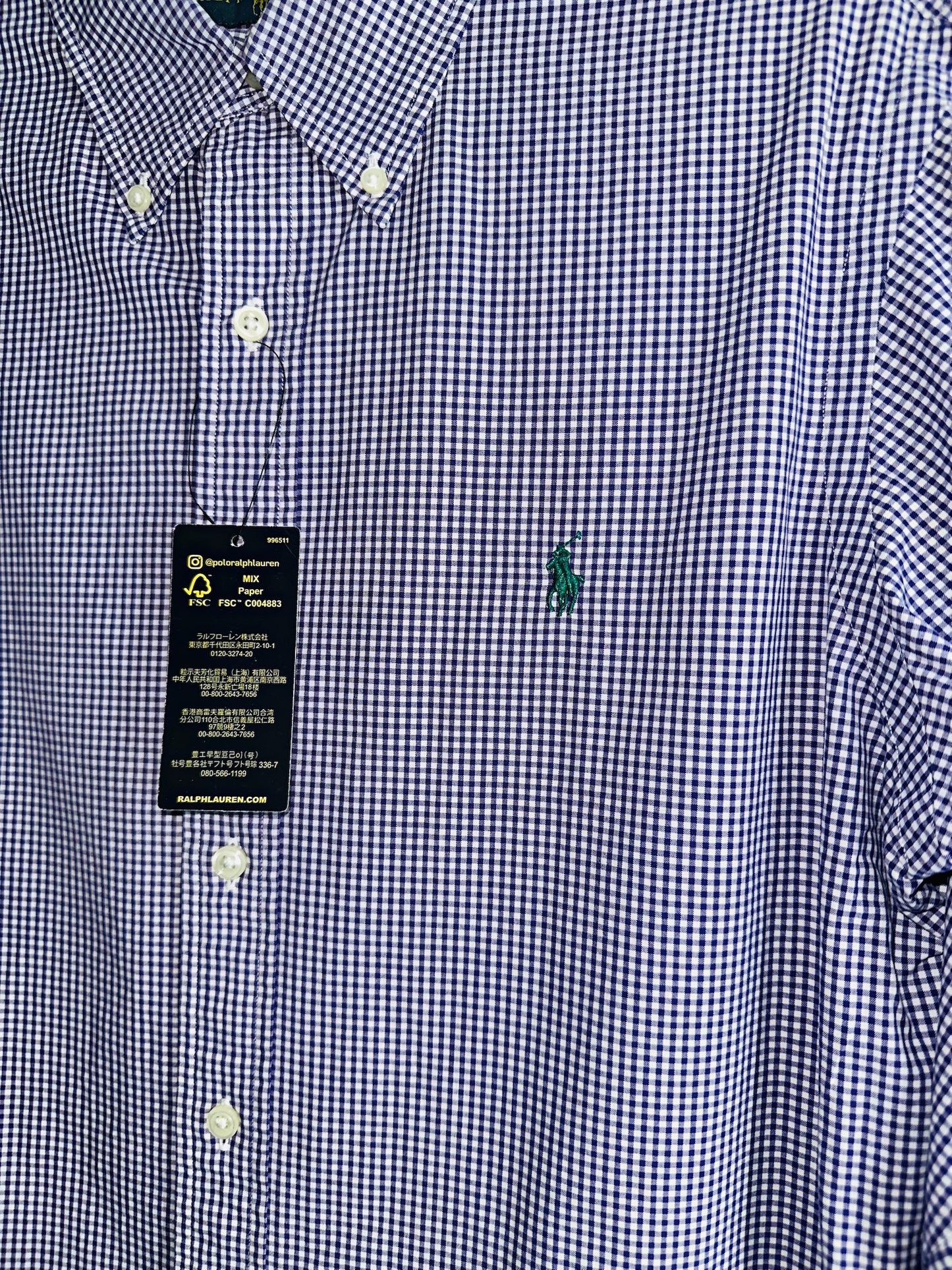CAMISA POLO RALPH LAUREN TALLA “M” 15 1/2-32/33 SLIM FIT