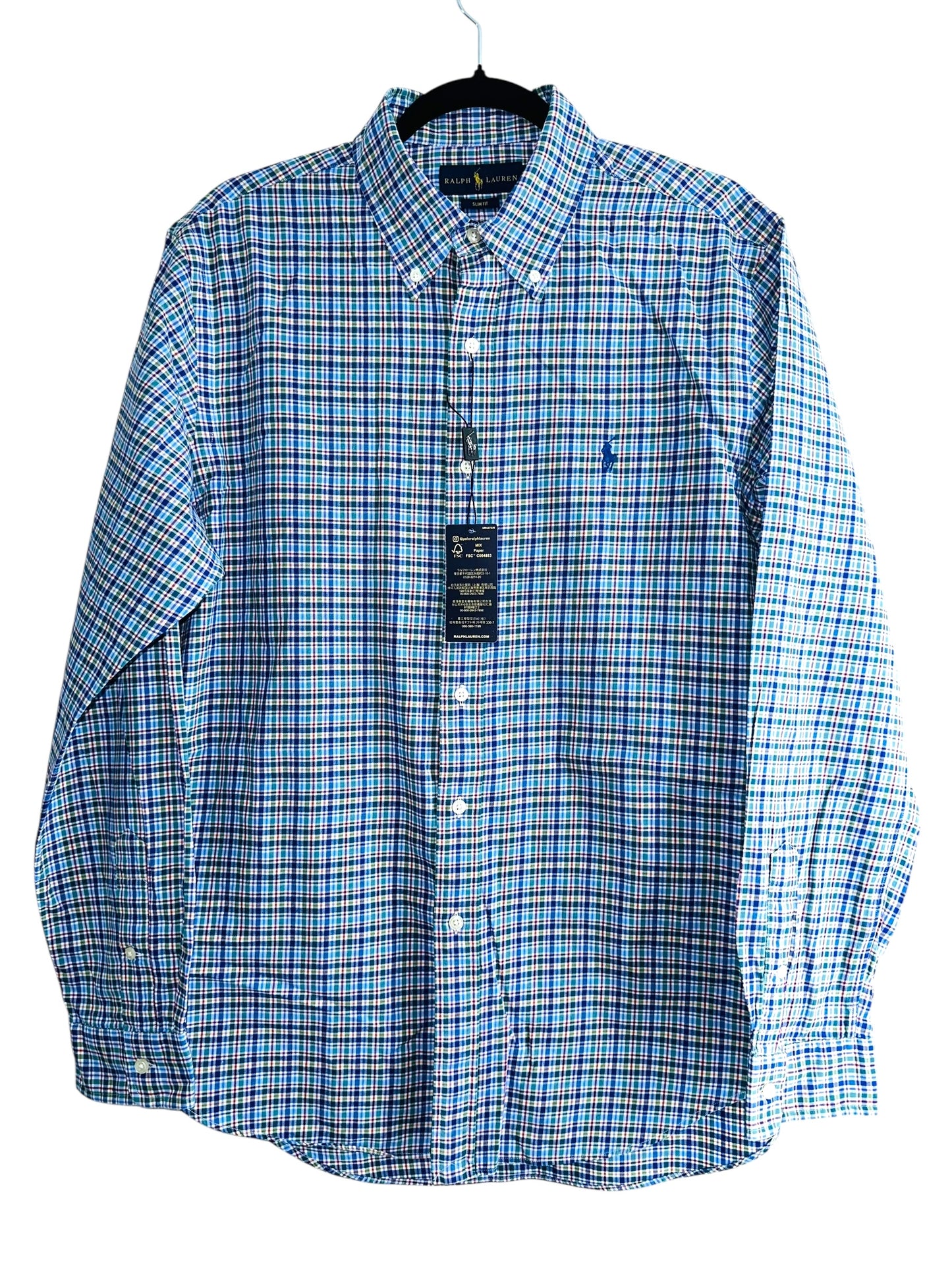 CAMISA POLO RALPH LAUREN TALLA “L” SLIM FIT