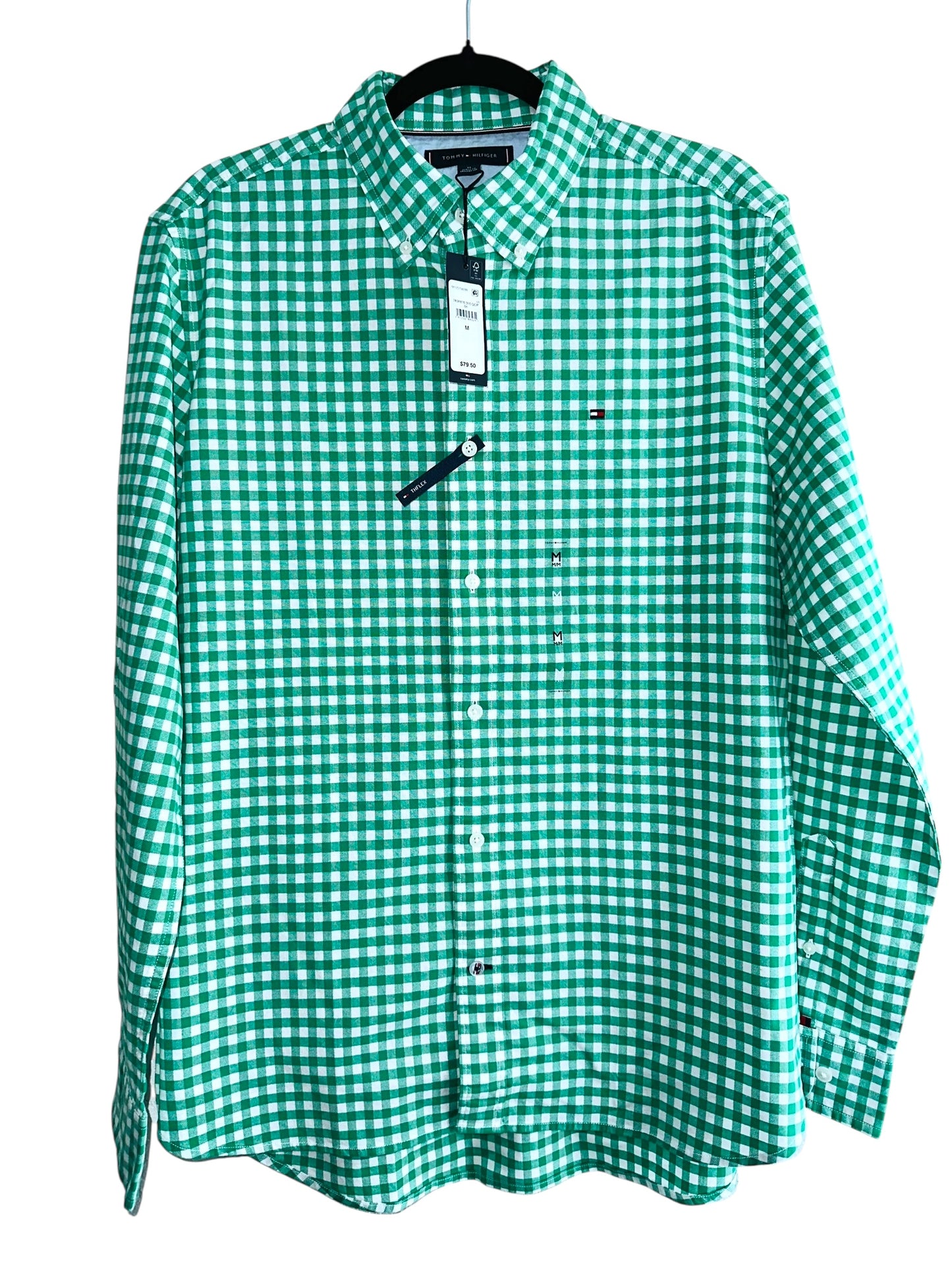 CAMISA TOMMY HILFIGER TALLA “M” REGULAR FIT STRETCH