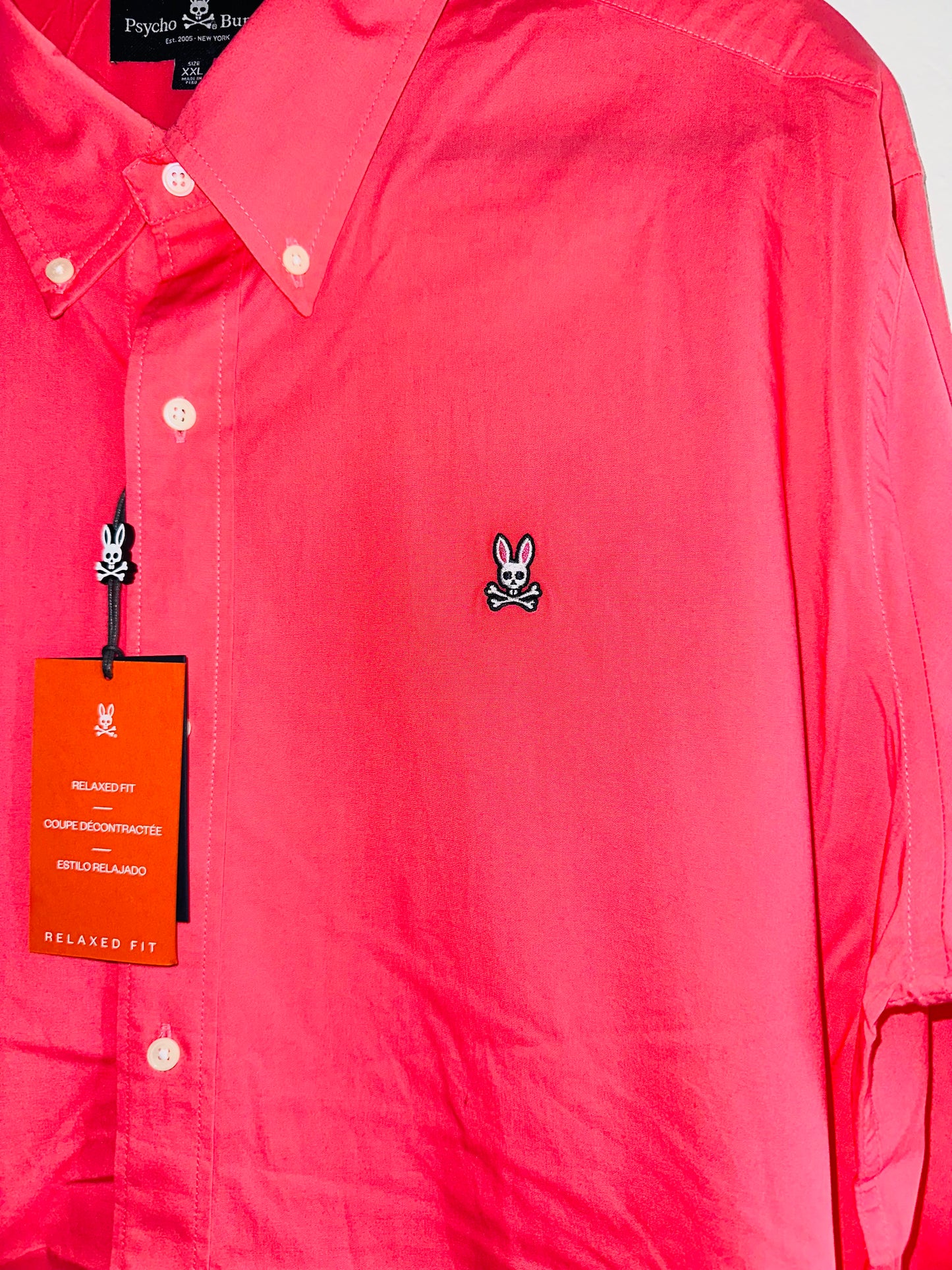 CAMISA PSYCHO BUNNY TALLA “XXL” (reducida para XL)