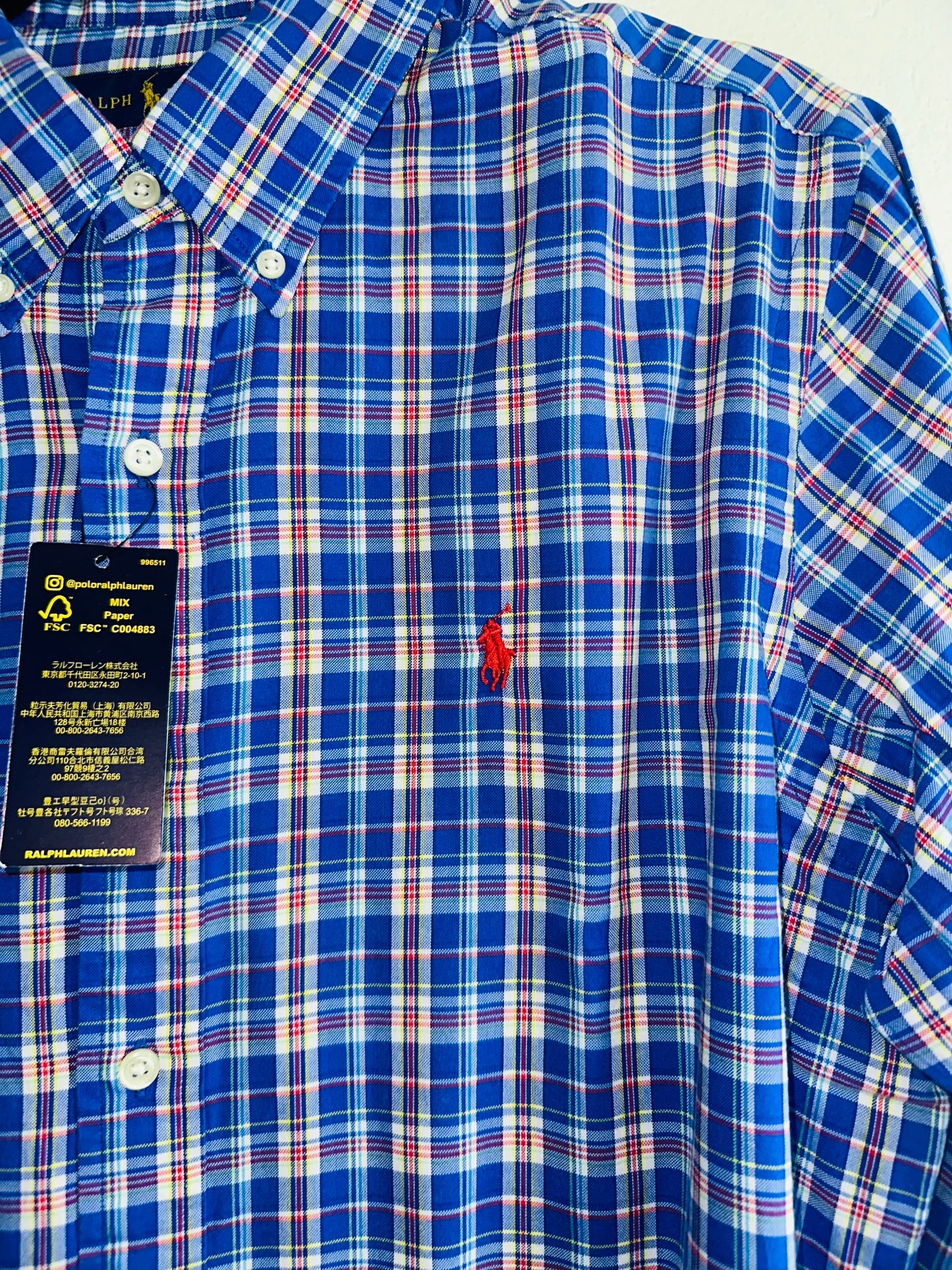CAMISA POLO RALPH LAUREN TALLA “L” CLASSIC FIT