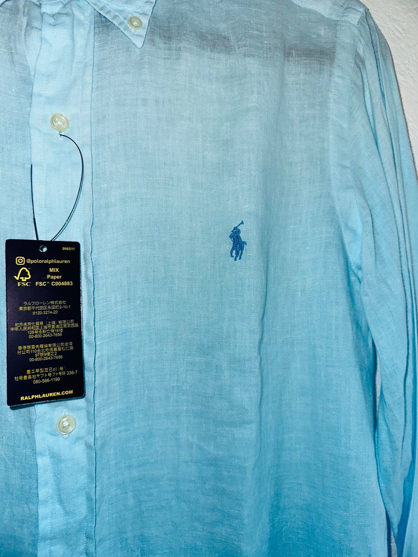 CAMISA POLO RALPH LAUREN TALLA “S” CLASSIC FIT
