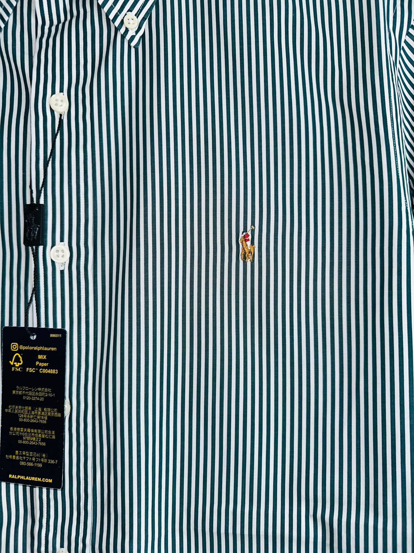 CAMISA POLO RALPH LAUREN TALLA “L” CLASSIC FIT 16-1/2-34/35