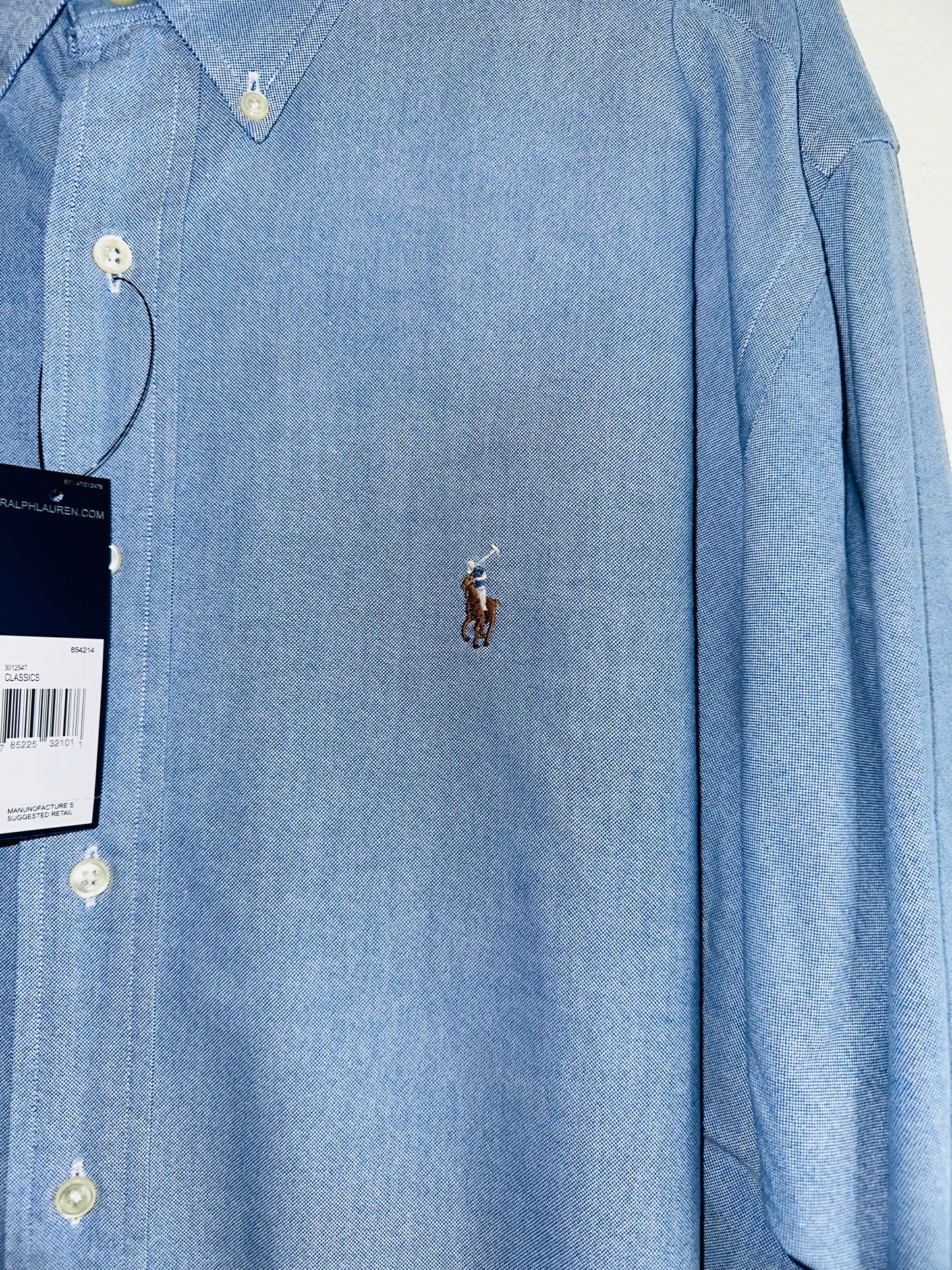 CAMISA POLO RALPH LAUREN TALLA “XL” CLASSIC FIT 17-36/37