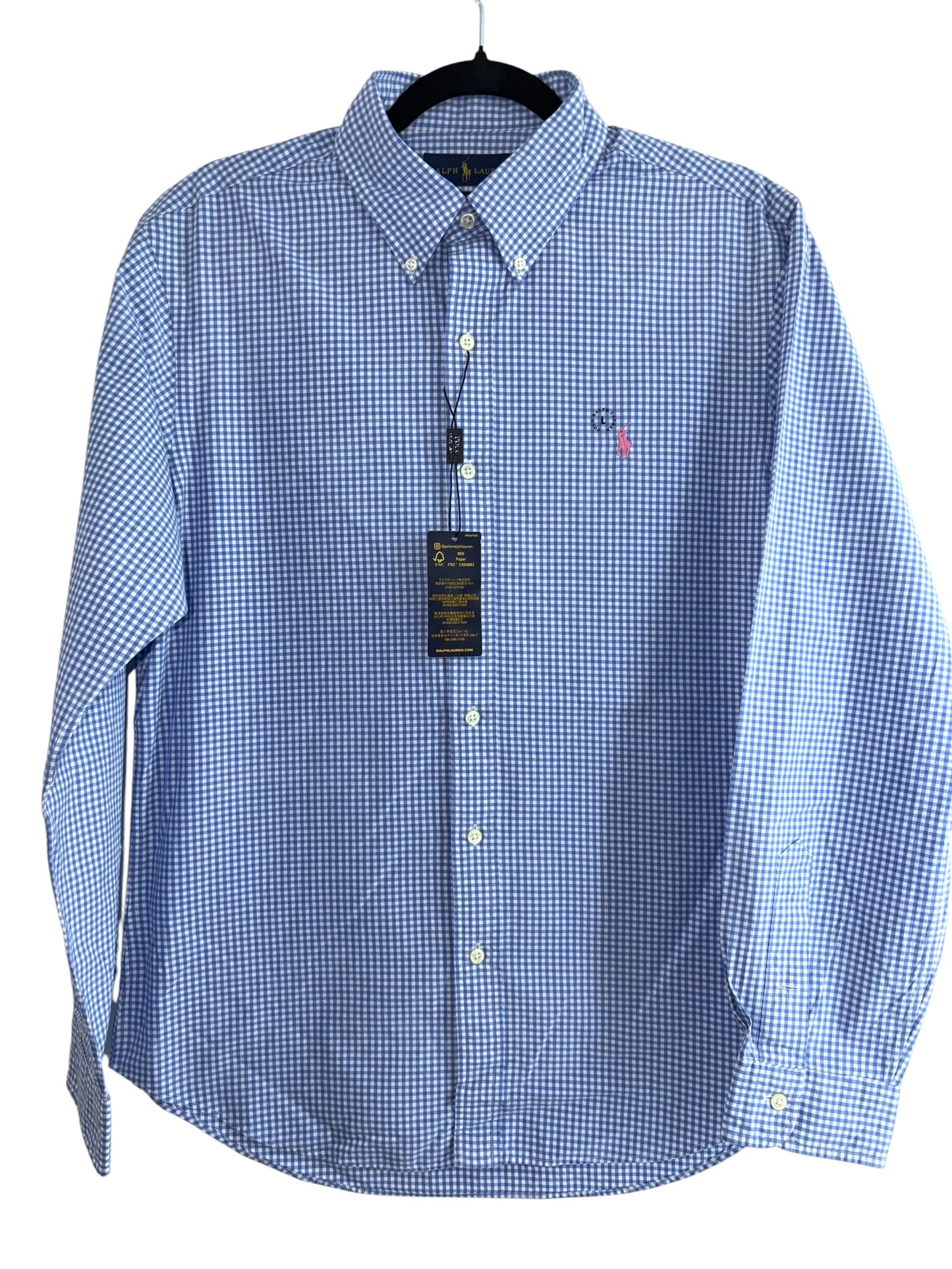 CAMISA POLO RALPH LAUREN TALLA “L” SLIM FIT