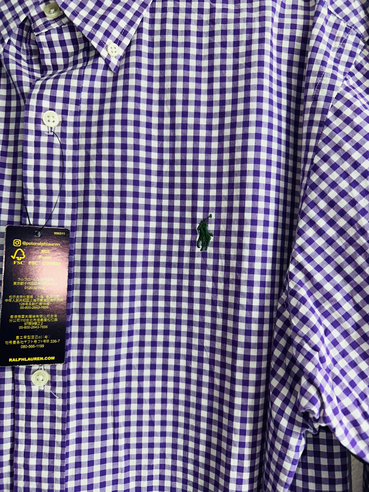 CAMISA POLO RALPH LAUREN TALLA “L” CLASSIC FIT