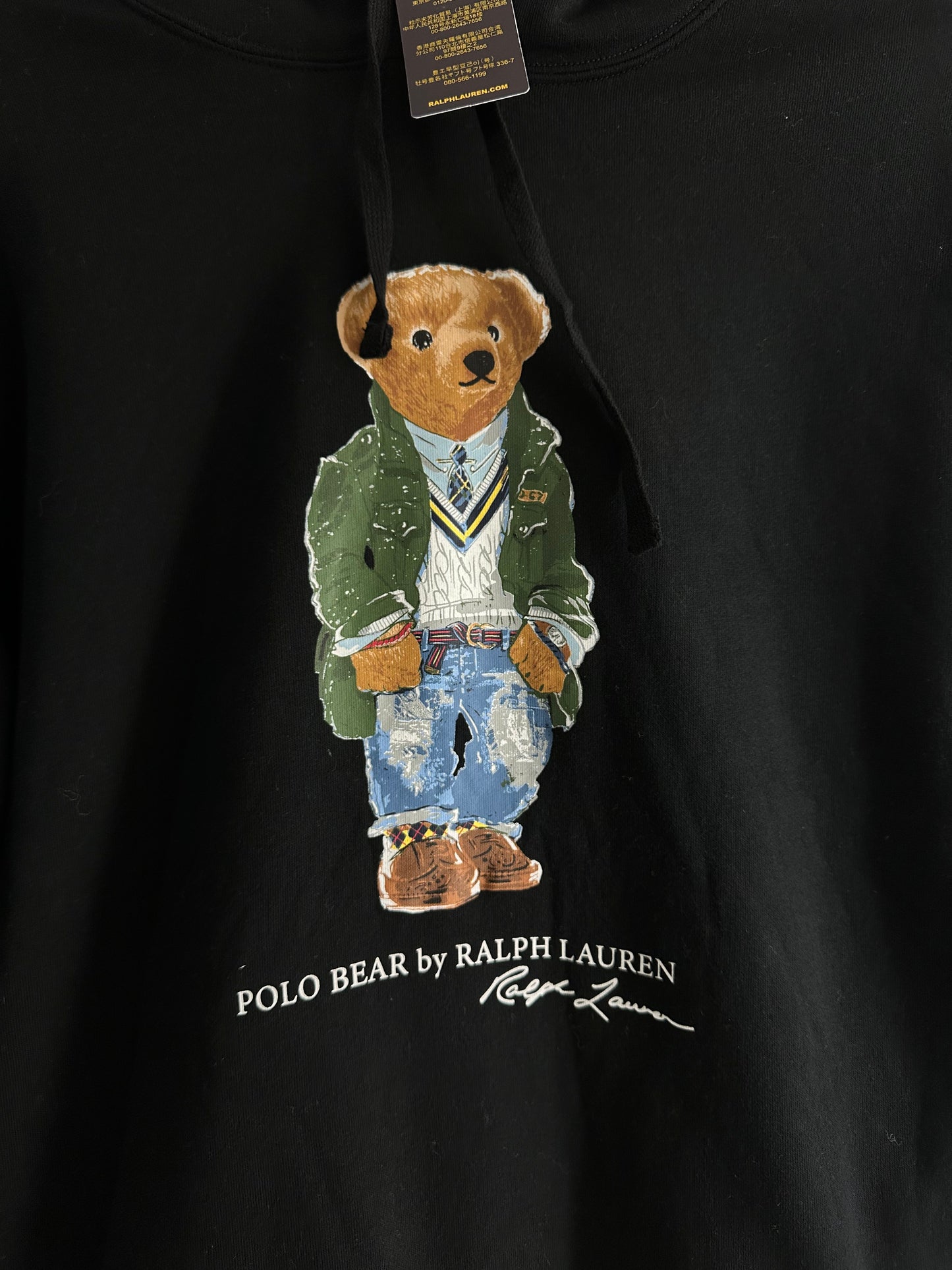 SUDADERA CON CAPUCHA POLO BEAR TALLA “S”