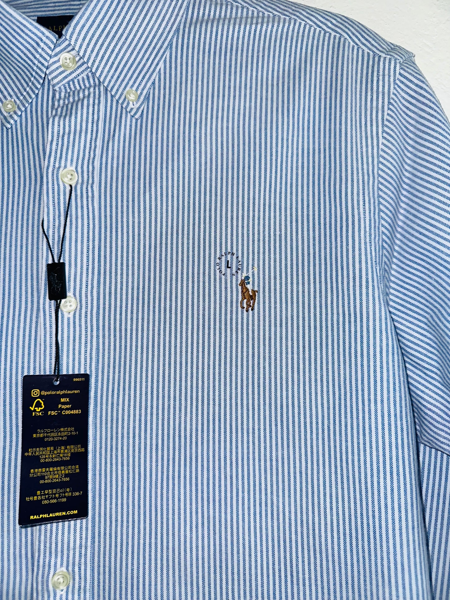 CAMISA POLO RALPH LAUREN TALLA “L” SLIM FIT