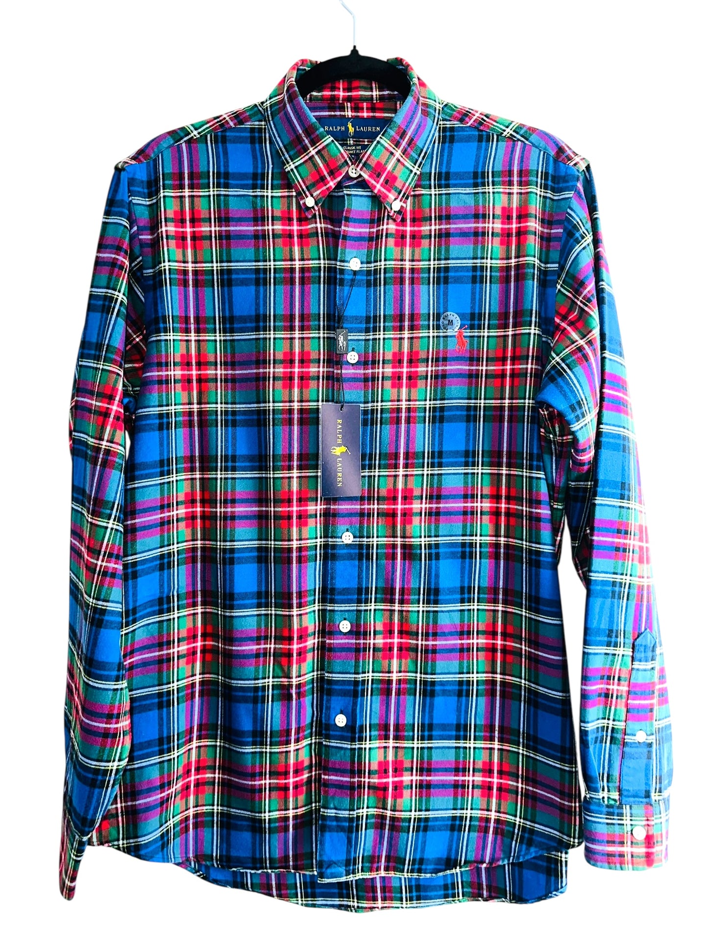 CAMISA POLO RALPH LAUREN TALLA “M” CLASSIC FIT FRANELA