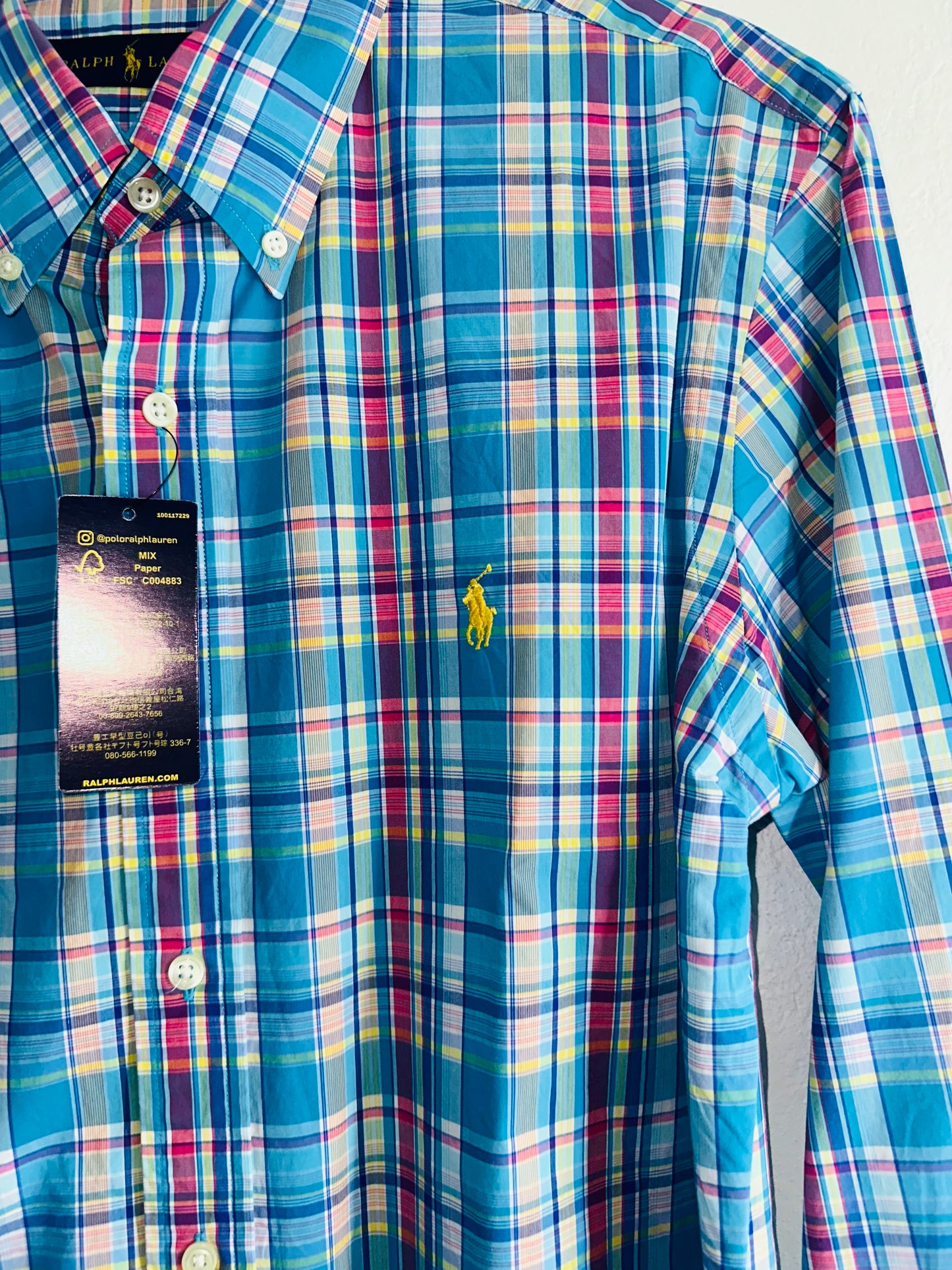CAMISA POLO RALPH LAUREN TALLA “L” CLASSIC FIT