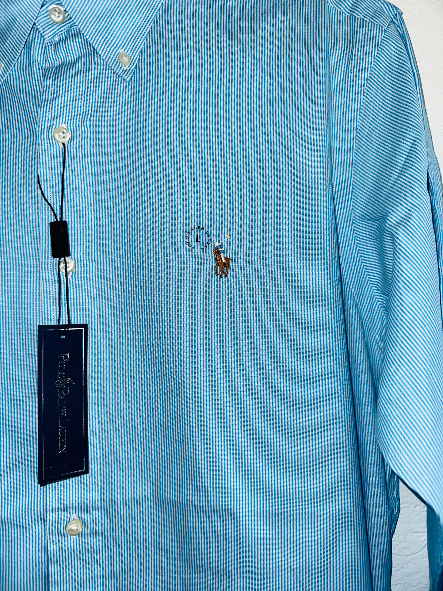 CAMISA POLO RALPH LAUREN TALLA “L” CUSTOM FIT 16-1/2-42