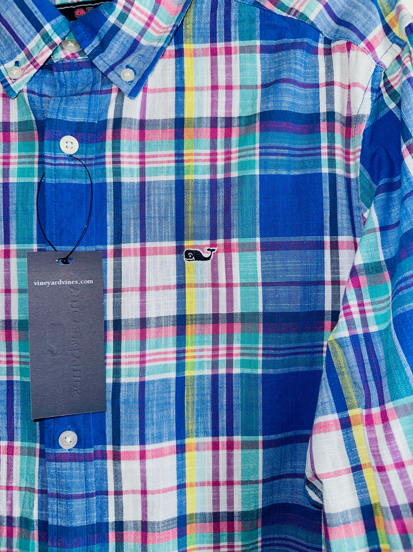 CAMISA VINEYARD VINES TALLA “M” CLASSIC FIT WHALE SHIRT