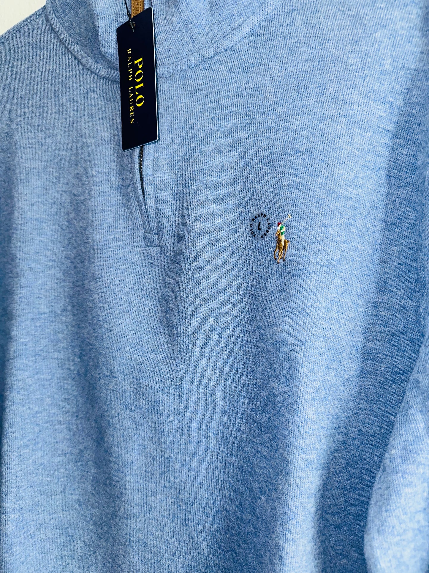 SUÉTER POLO RALPH LAUREN CON CREMALLERA TALLA “L”