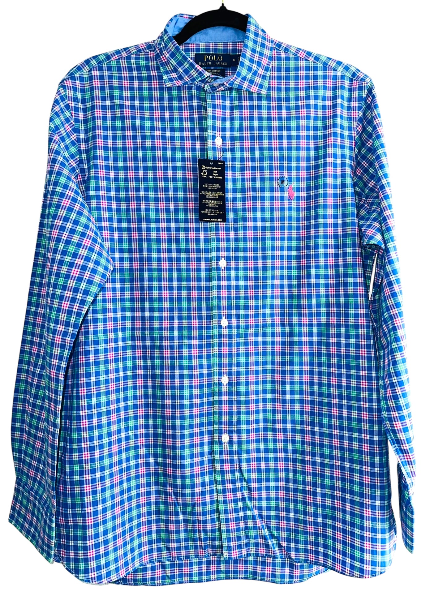 CAMISA POLO RALPH LAUREN TALLA “M” CLASSIC FIT STRETCH