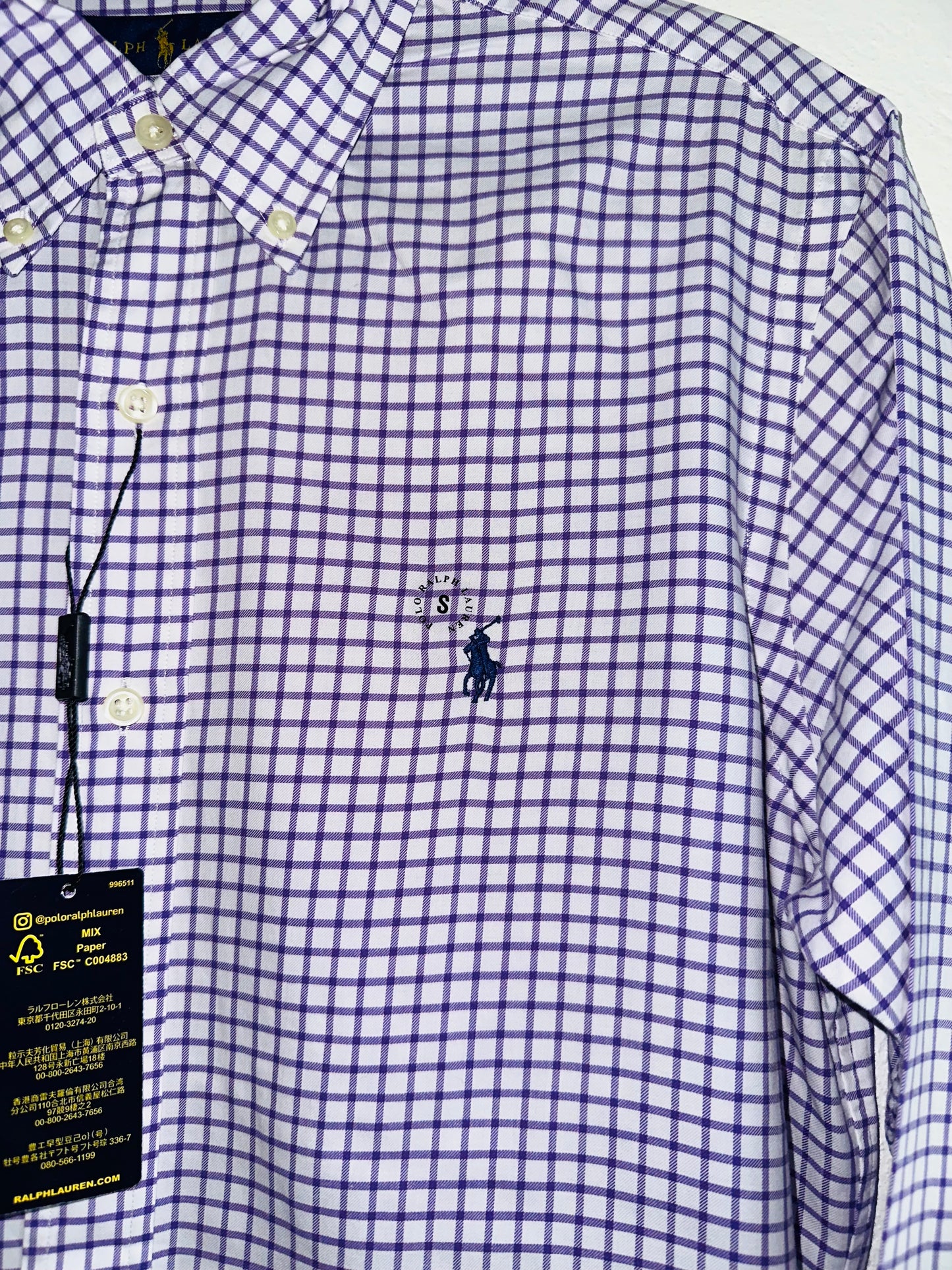 CAMISA POLO RALPH LAUREN TALLA “S” CLASSIC FIT