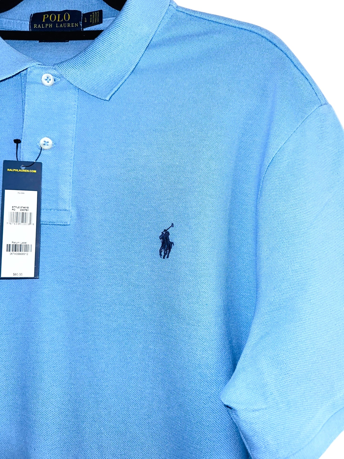 PLAYERA TIPO POLO RALPH LAUREN TALLA “L” CLASSIC FIT