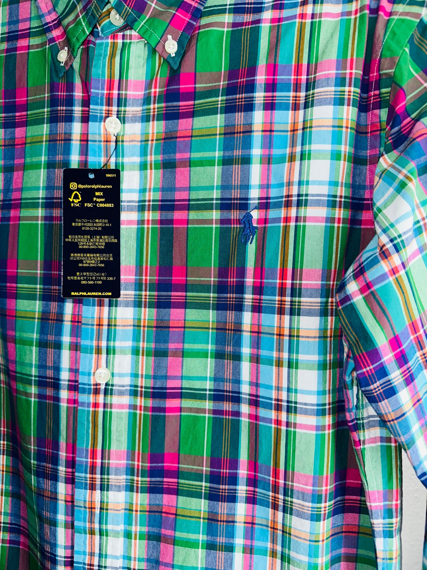 CAMISA POLO RALPH LAUREN TALLA “S” SLIM FIT